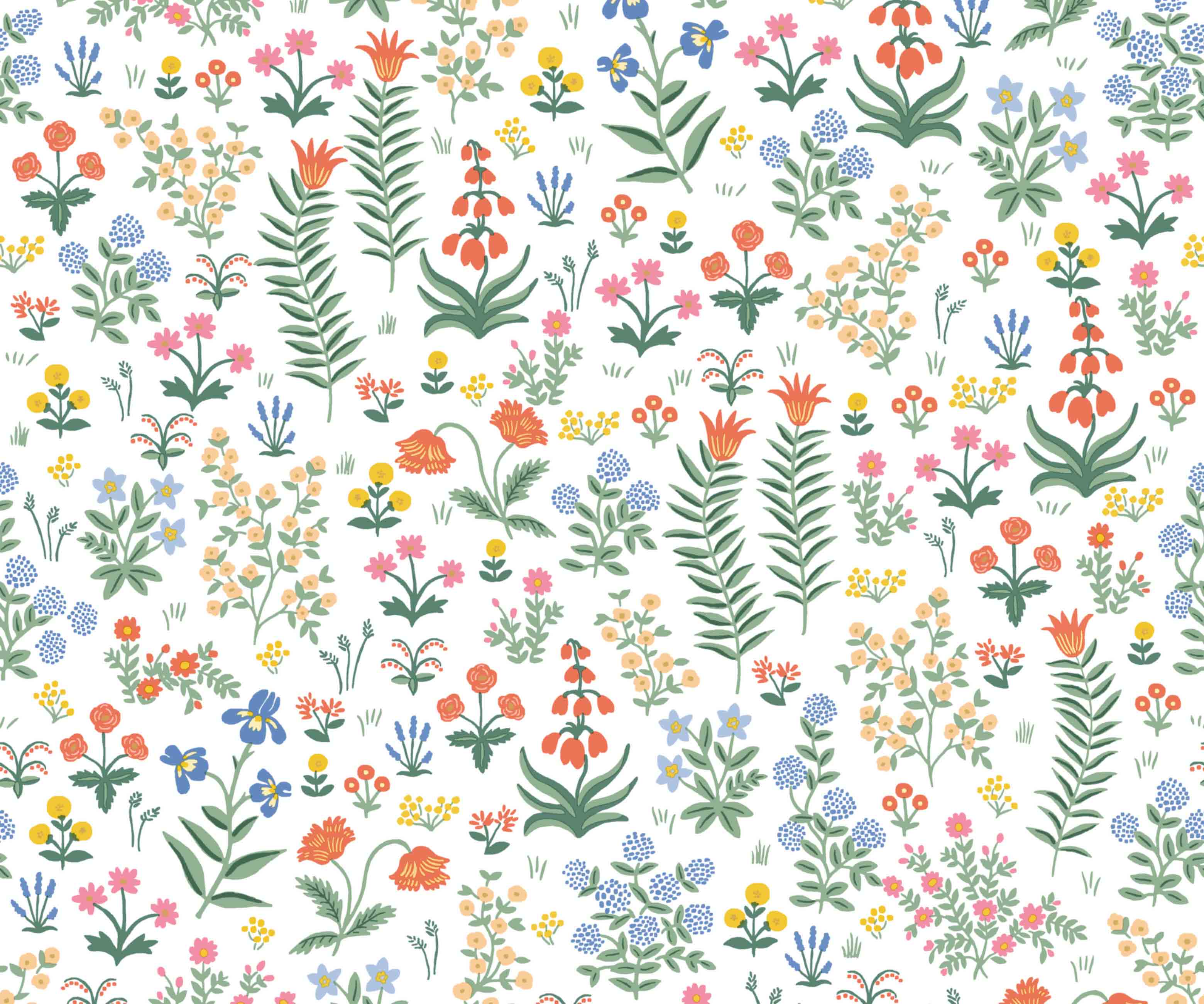 Menagerie Garden Peel & Stick Wallpaper - Rose Multi