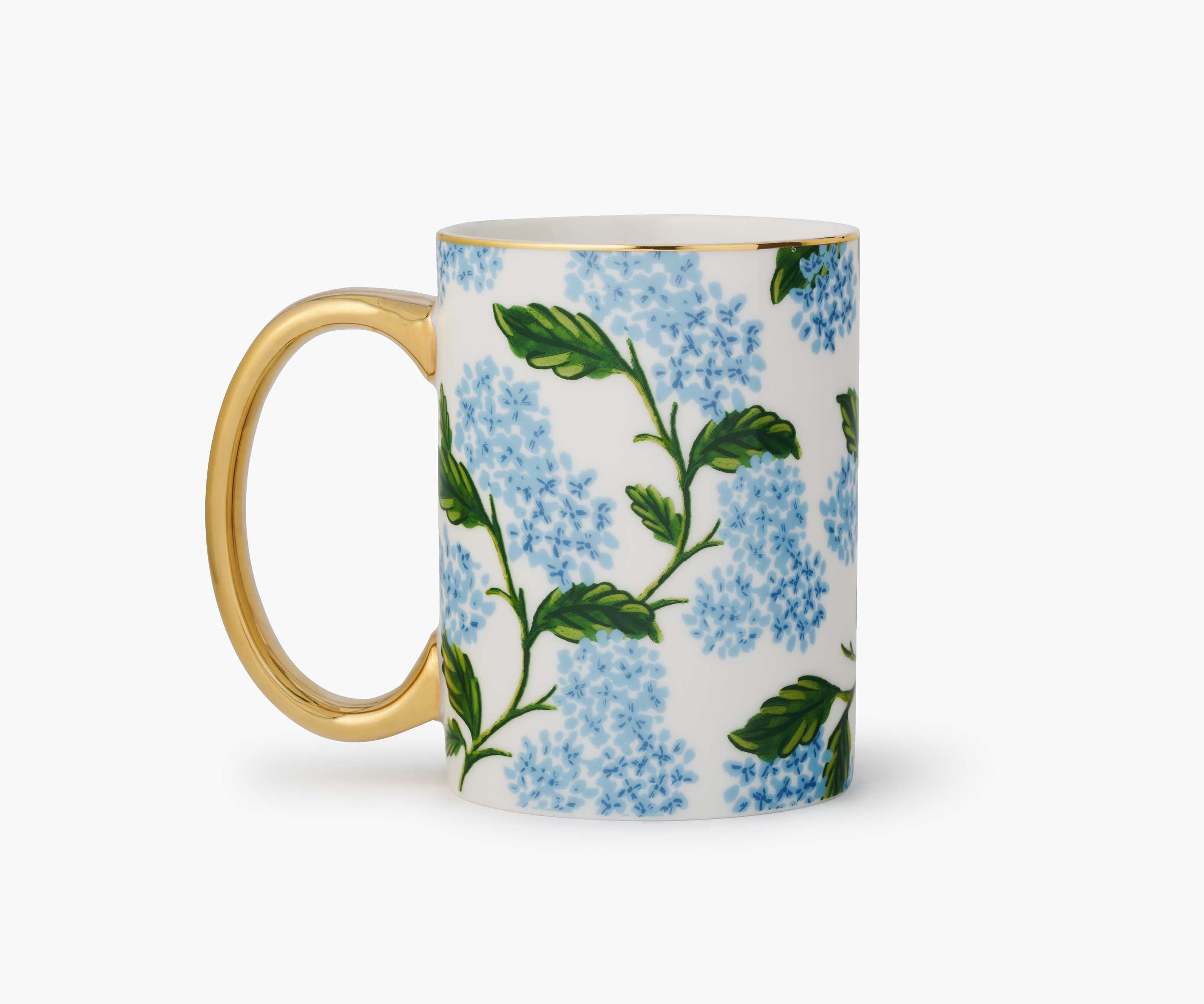 Porcelain Mug - Hydrangea