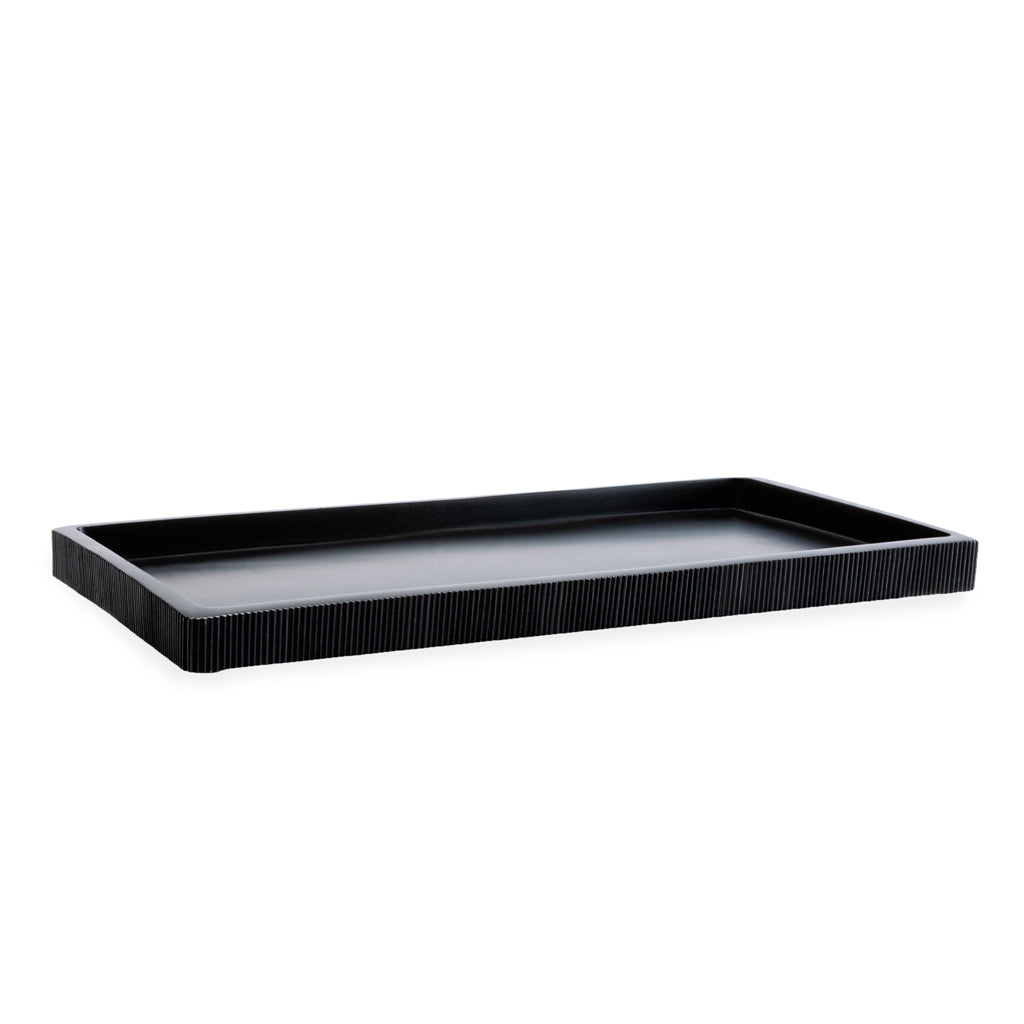 Onyx Lined Bath Accessories, Tray