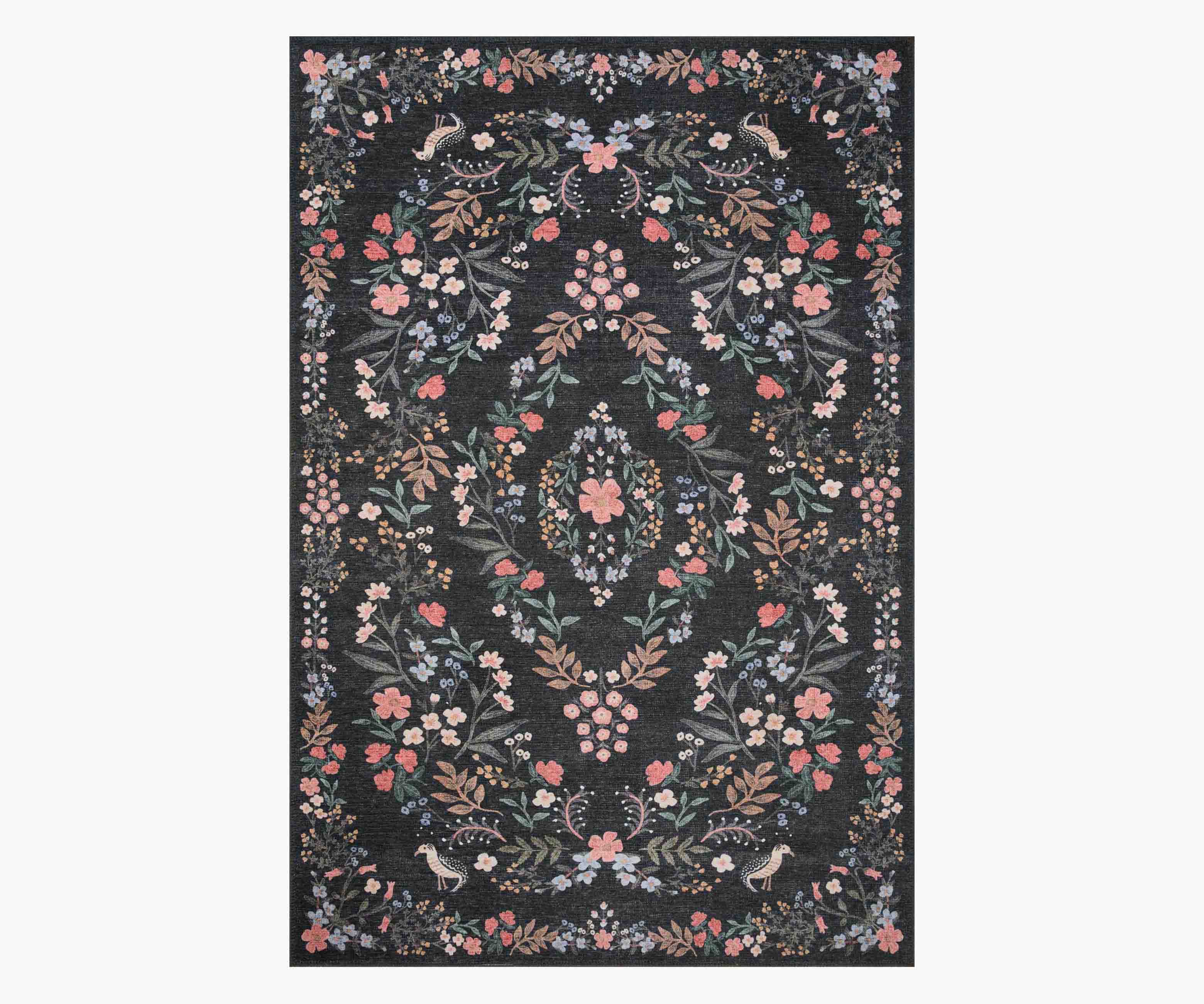 Maison Tuileries Power Loomed Rug - Black