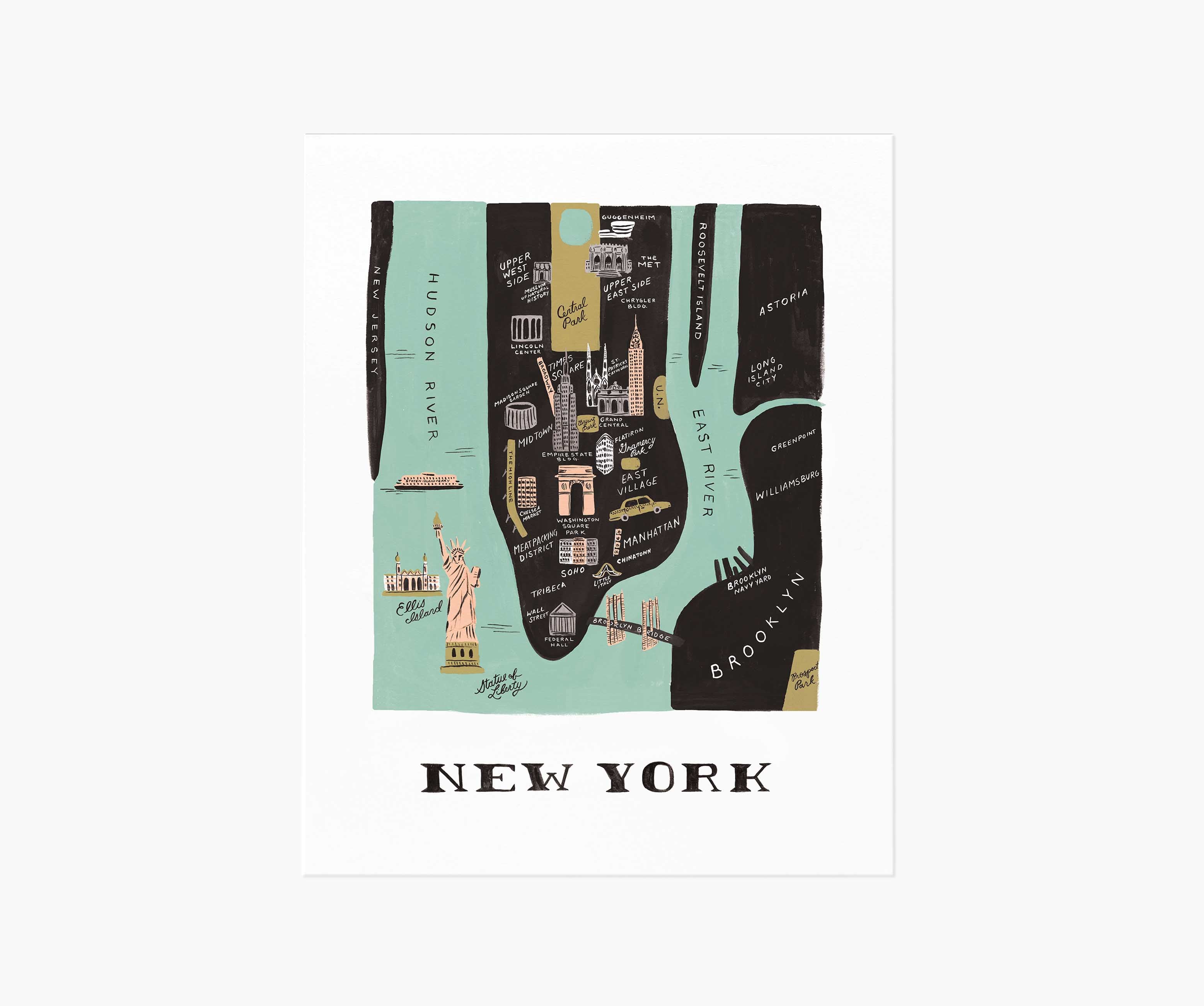 Manhattan Art Print