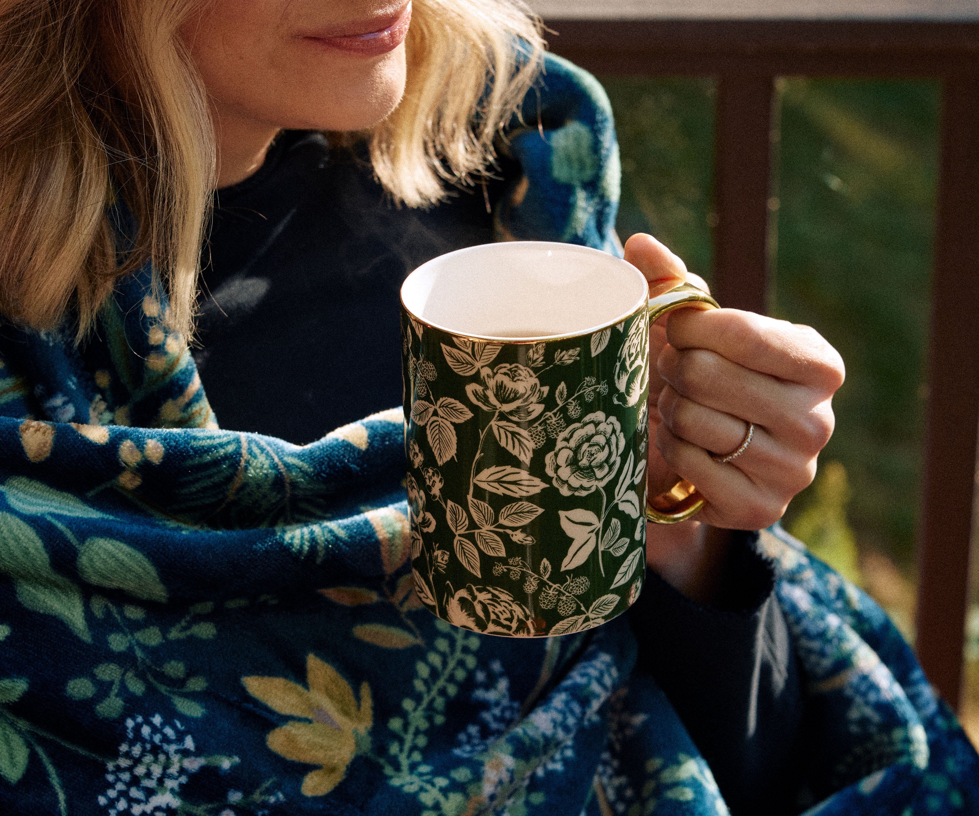 Porcelain Mug - English Rose