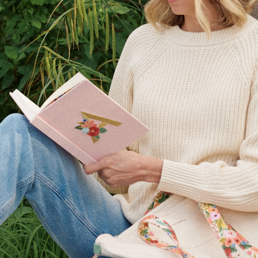 Embroidered Monogram Journal