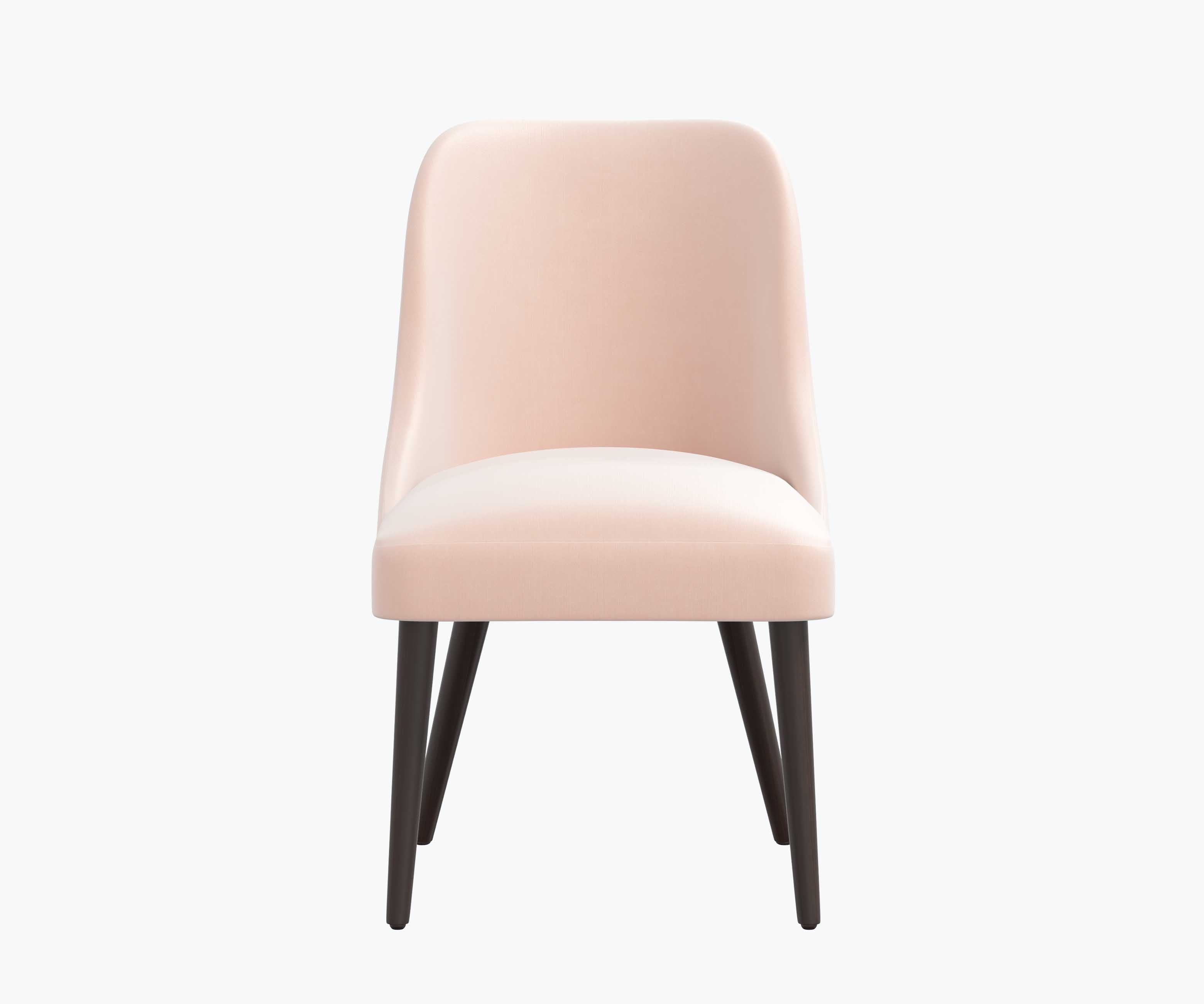 Clare Dining Chair - Blush Velvet