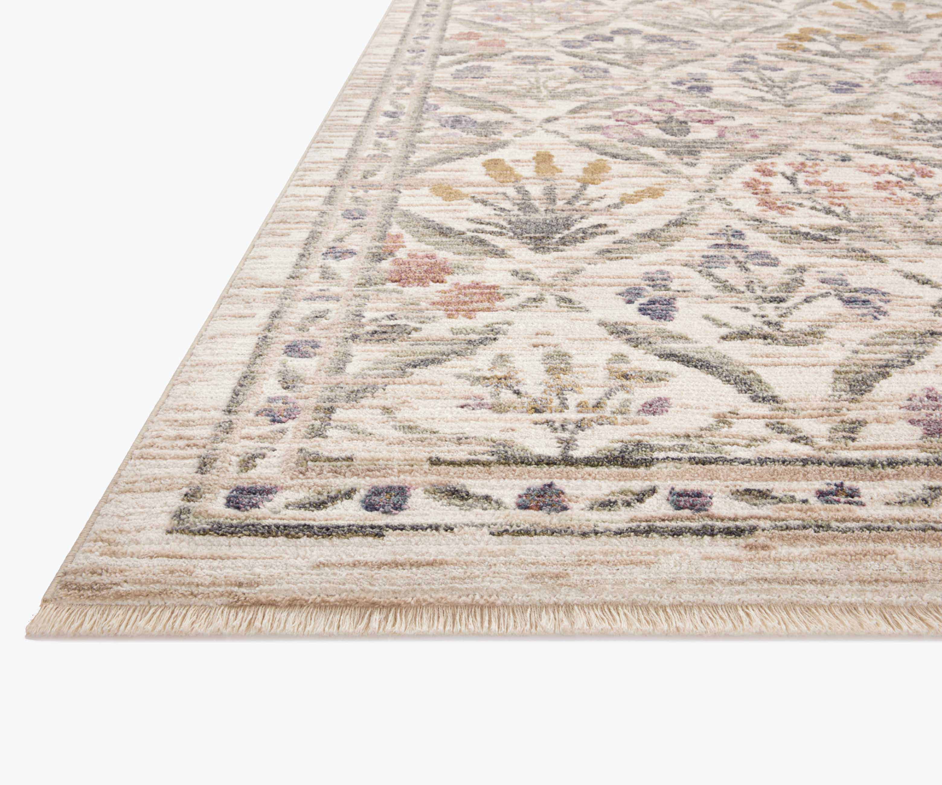 Provence Estee Power-Loomed Rug - Ivory