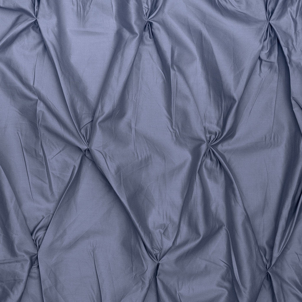 Slate Blue Valencia Pintuck Duvet Cover