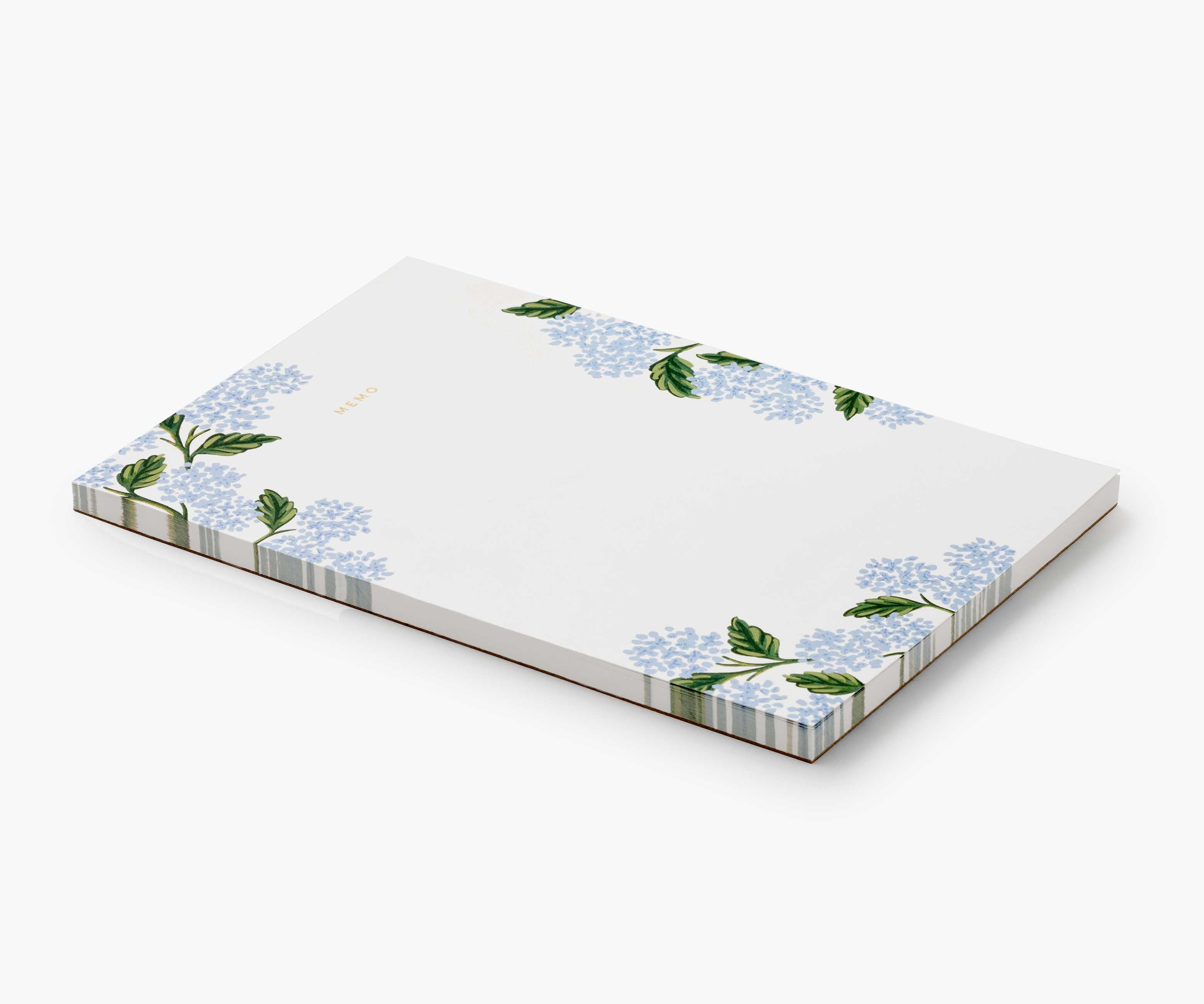 Large Memo Notepad - Hydrangea