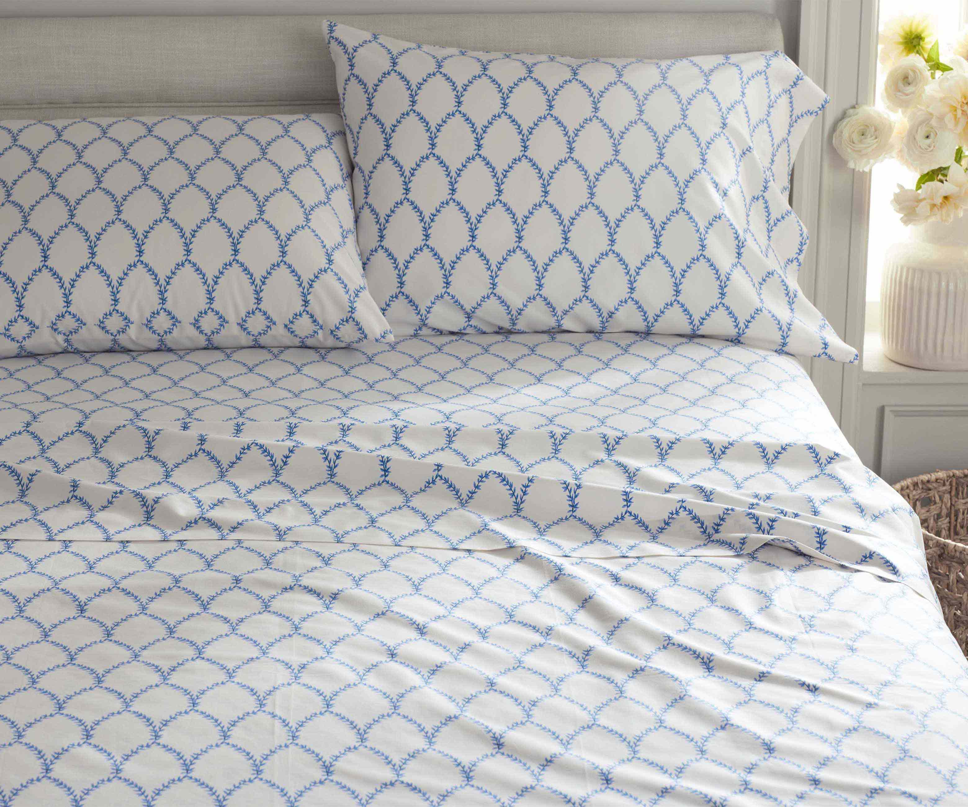 Sateen Sheet Set - Laurel Blue