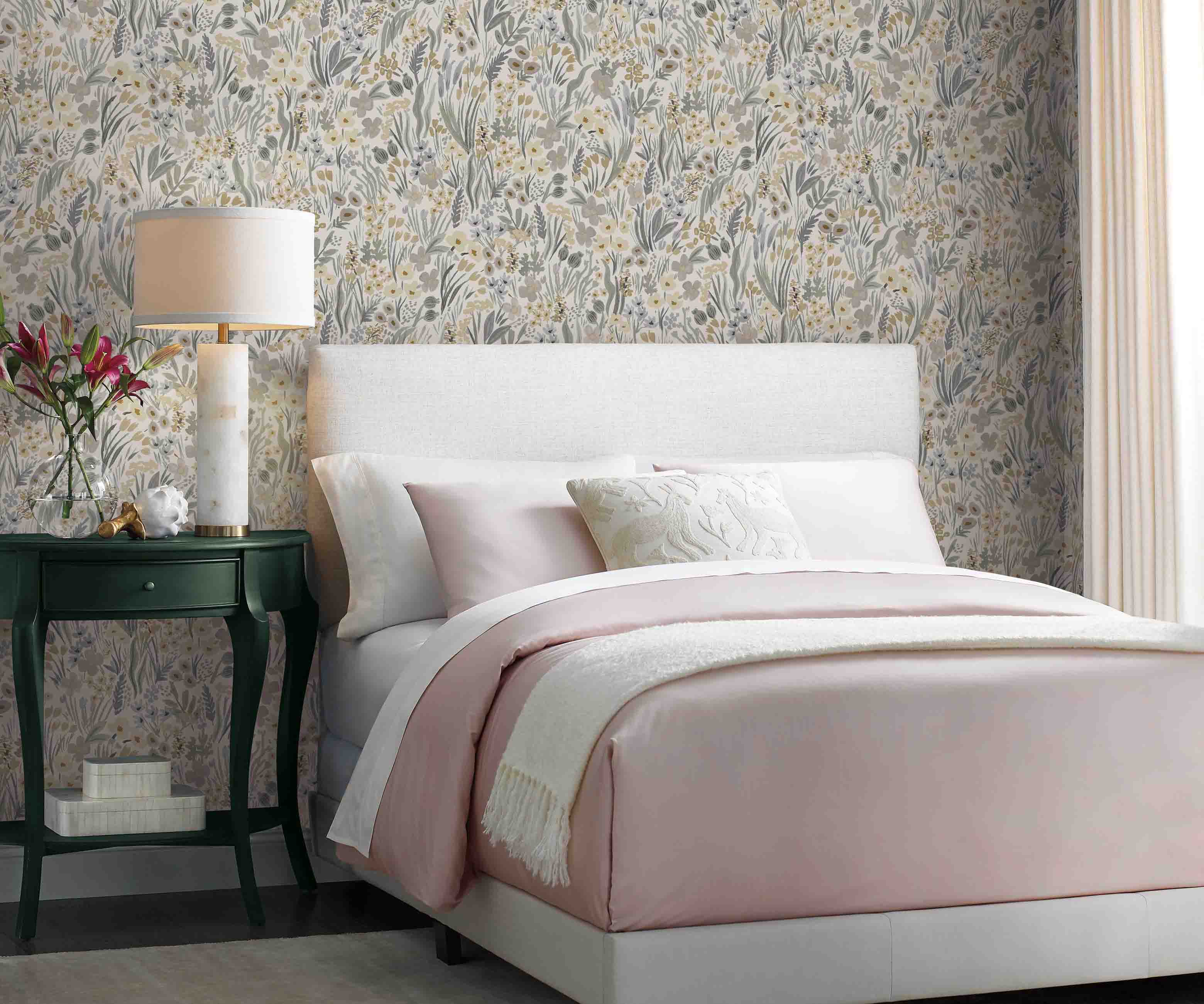 Lea Peel & Stick Wallpaper Sample - Linen