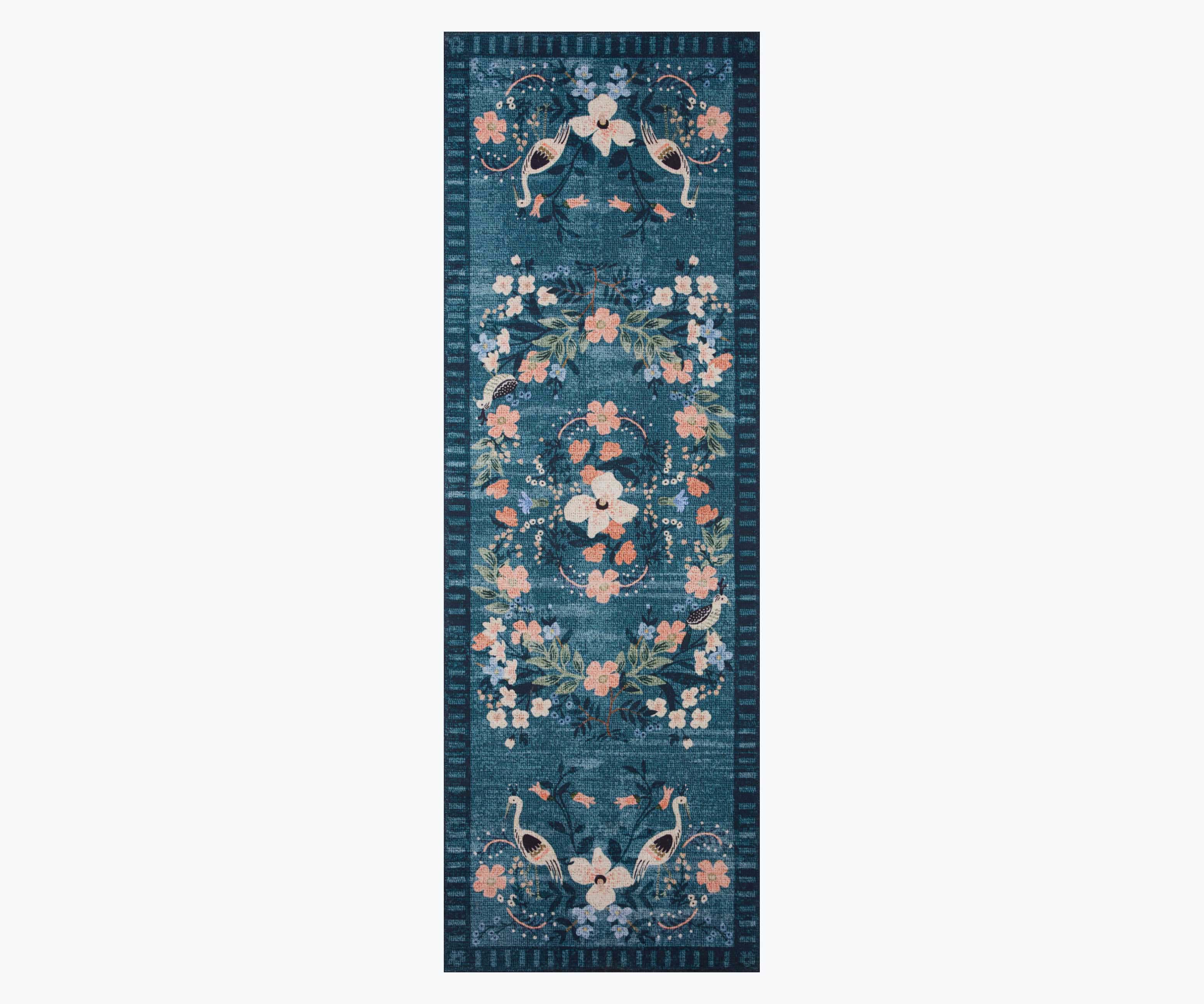 Palais Luxembourg Printed Rug - Teal