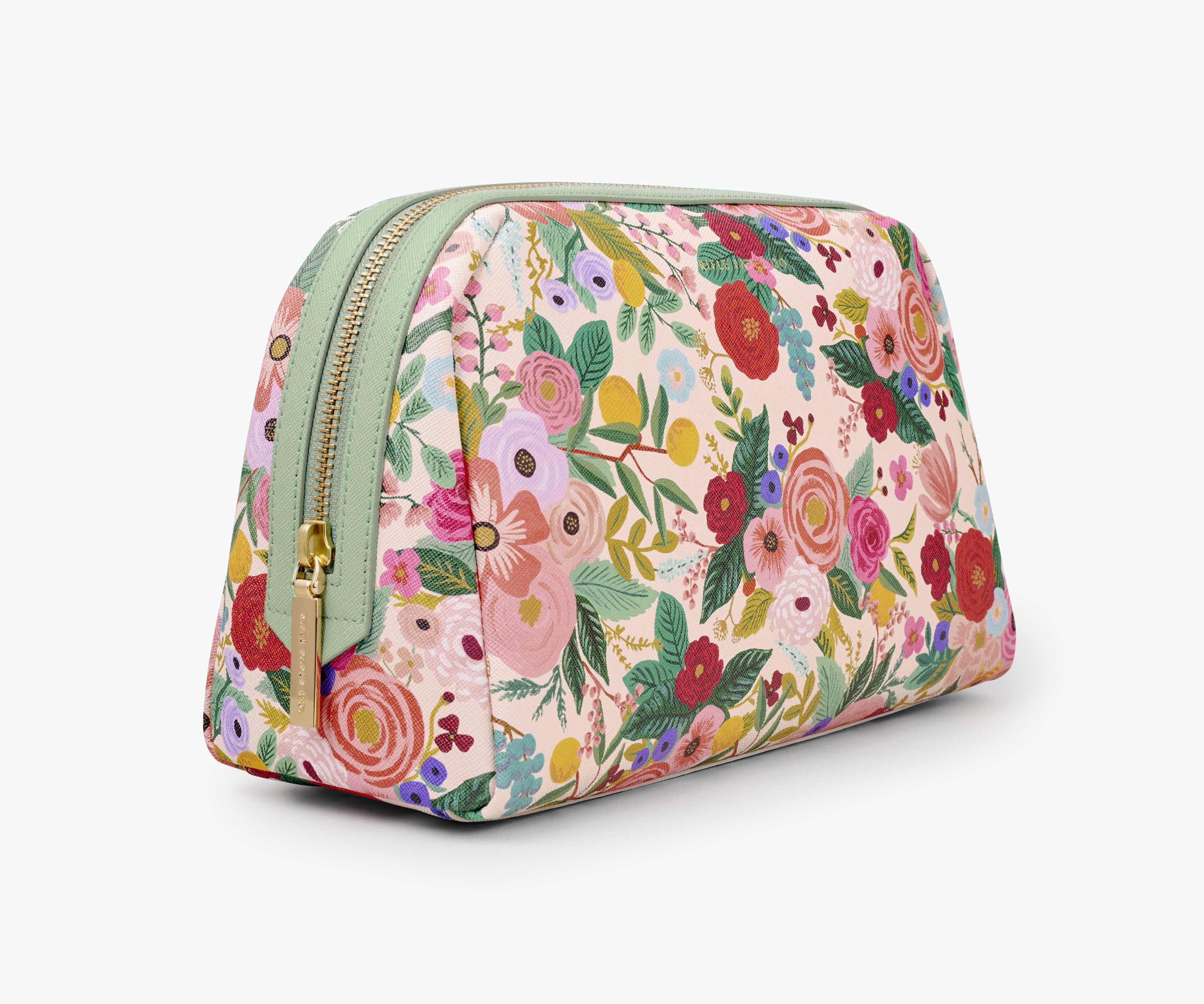 Large Cosmetic Pouch - Garden Party