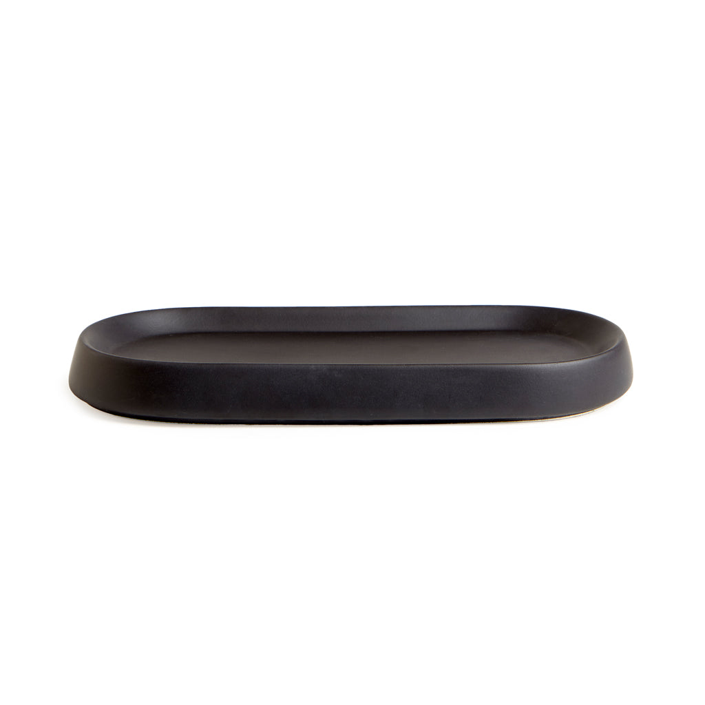 The Matte Black Ceramic Bath Accessories