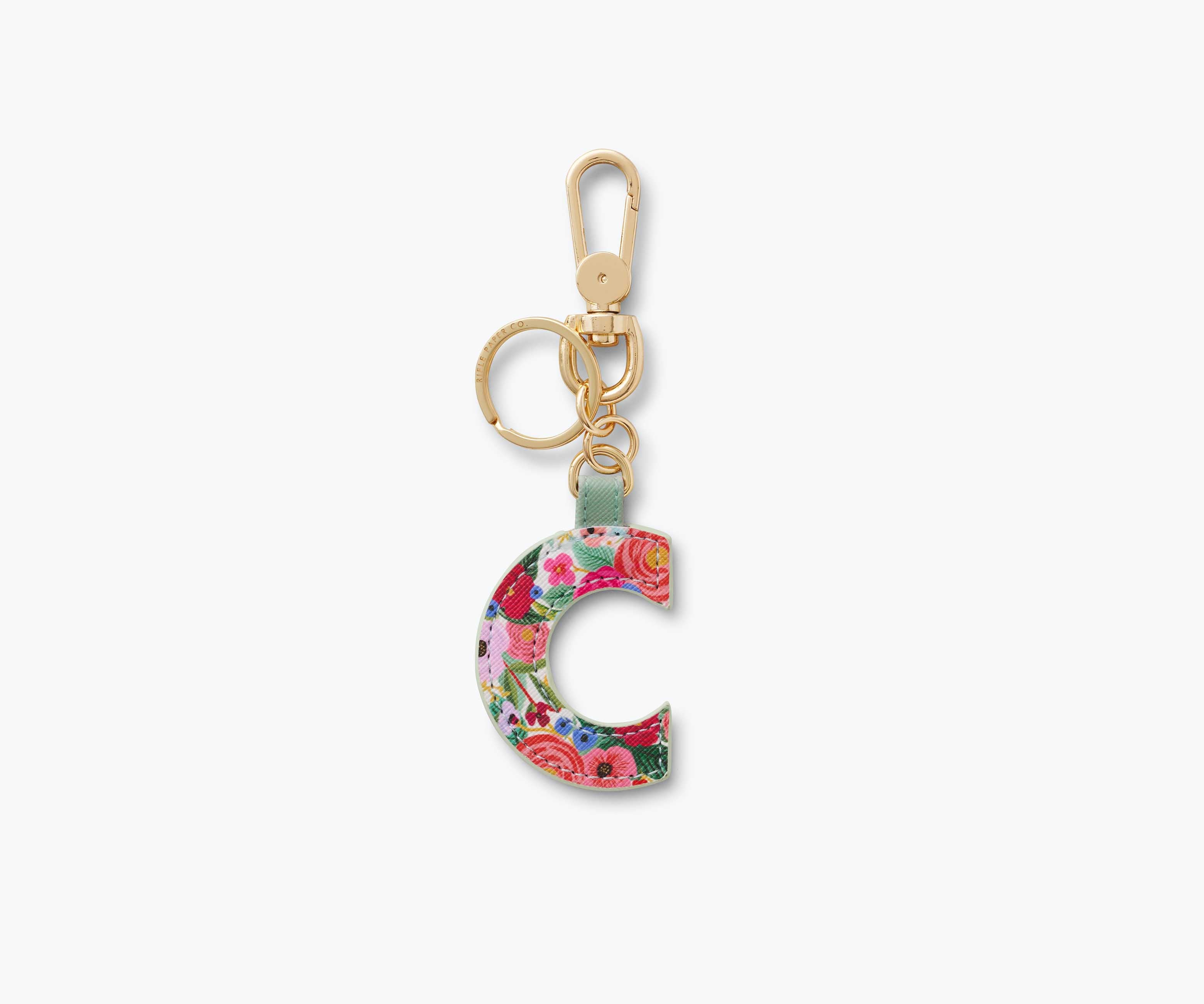 Monogram Key Ring