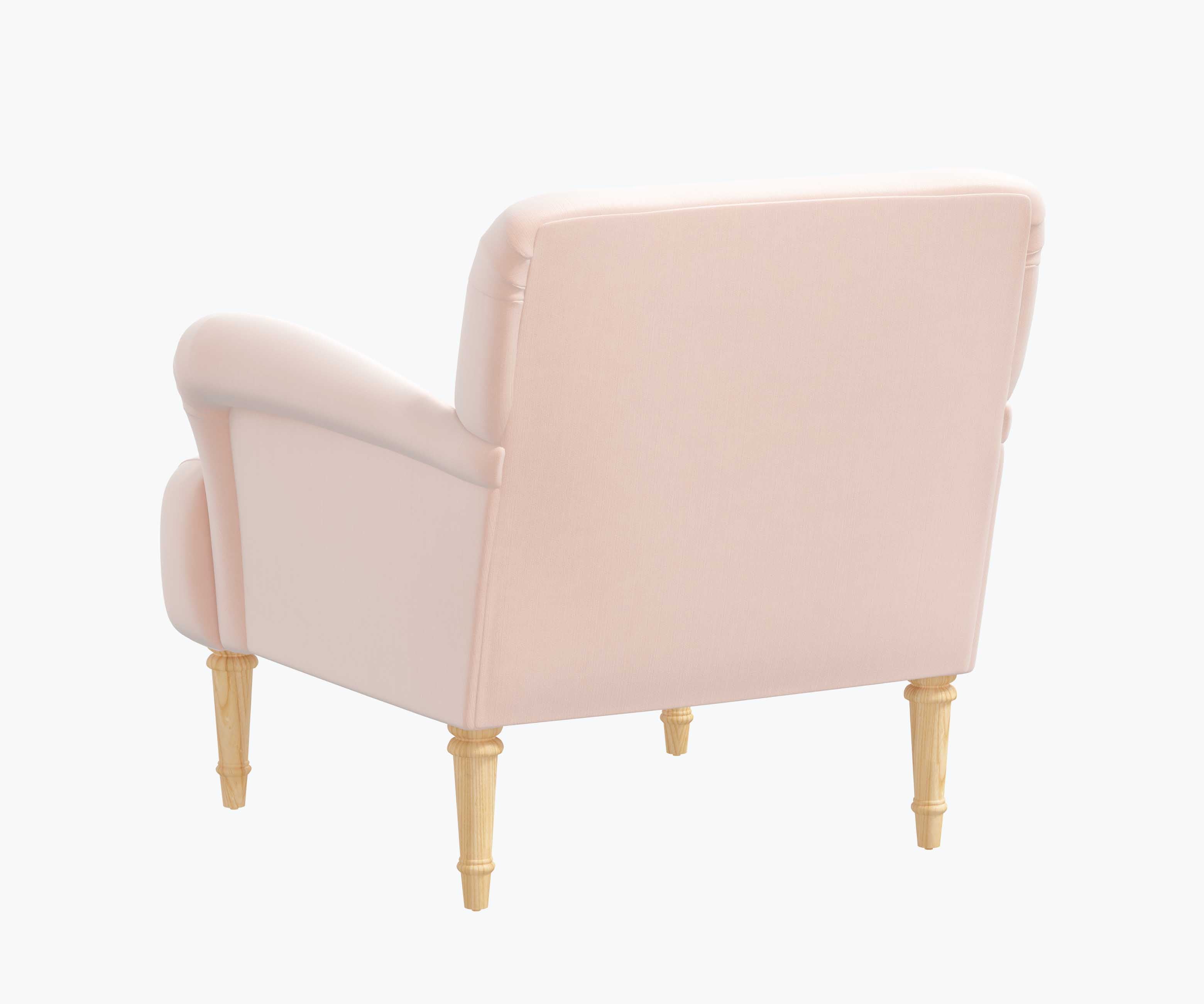 Bristol Armchair - Blush Velvet