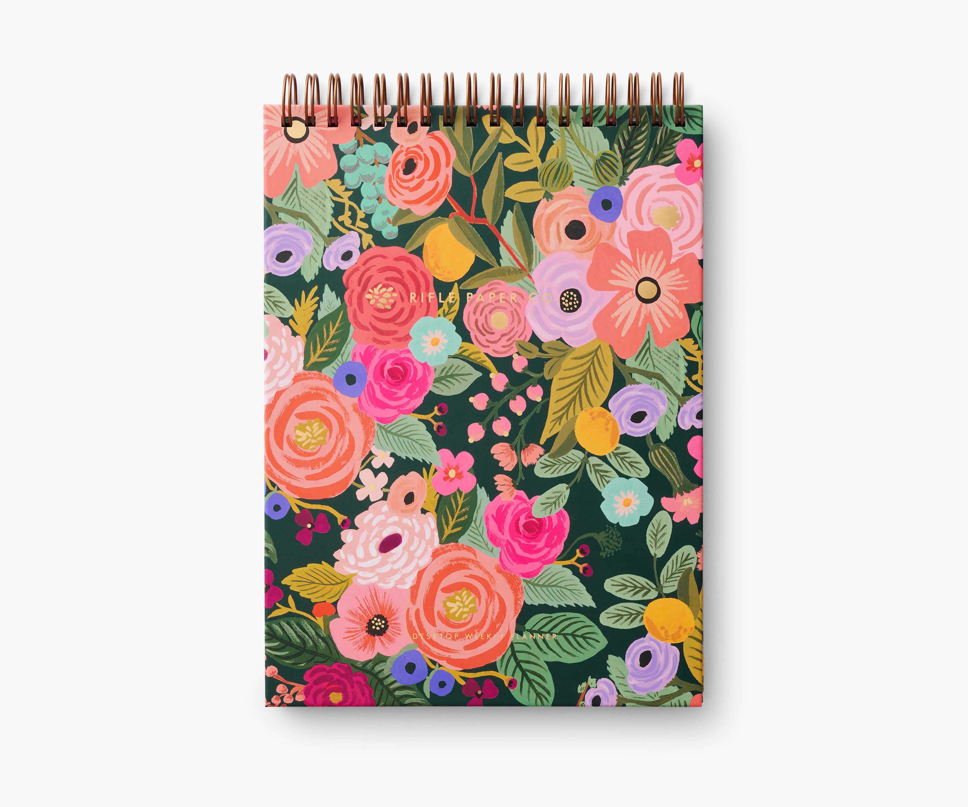 Desktop Weekly Planner - Garden Party