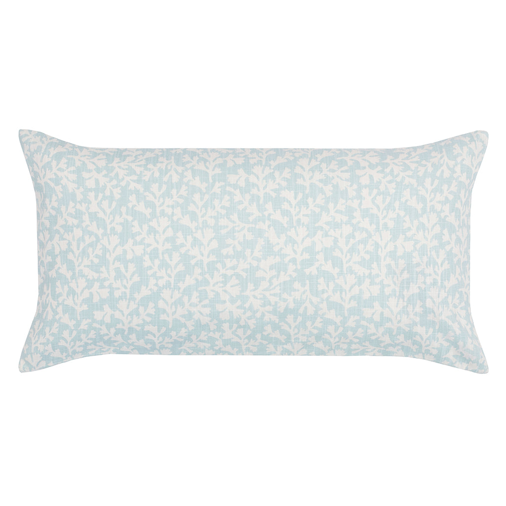 The Seafoam Ocean Reef Throw Pillow