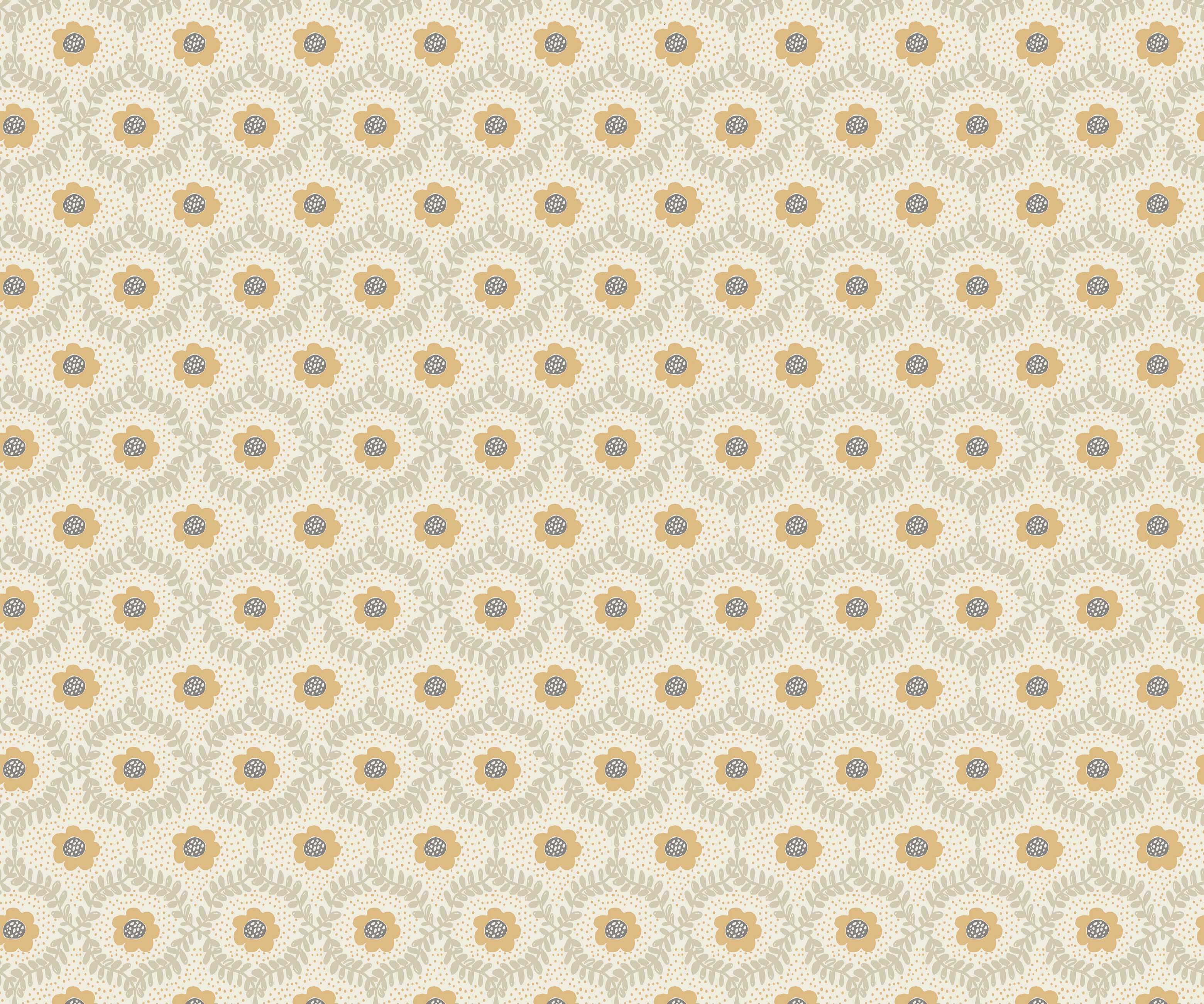 Emma Wallpaper - Linen