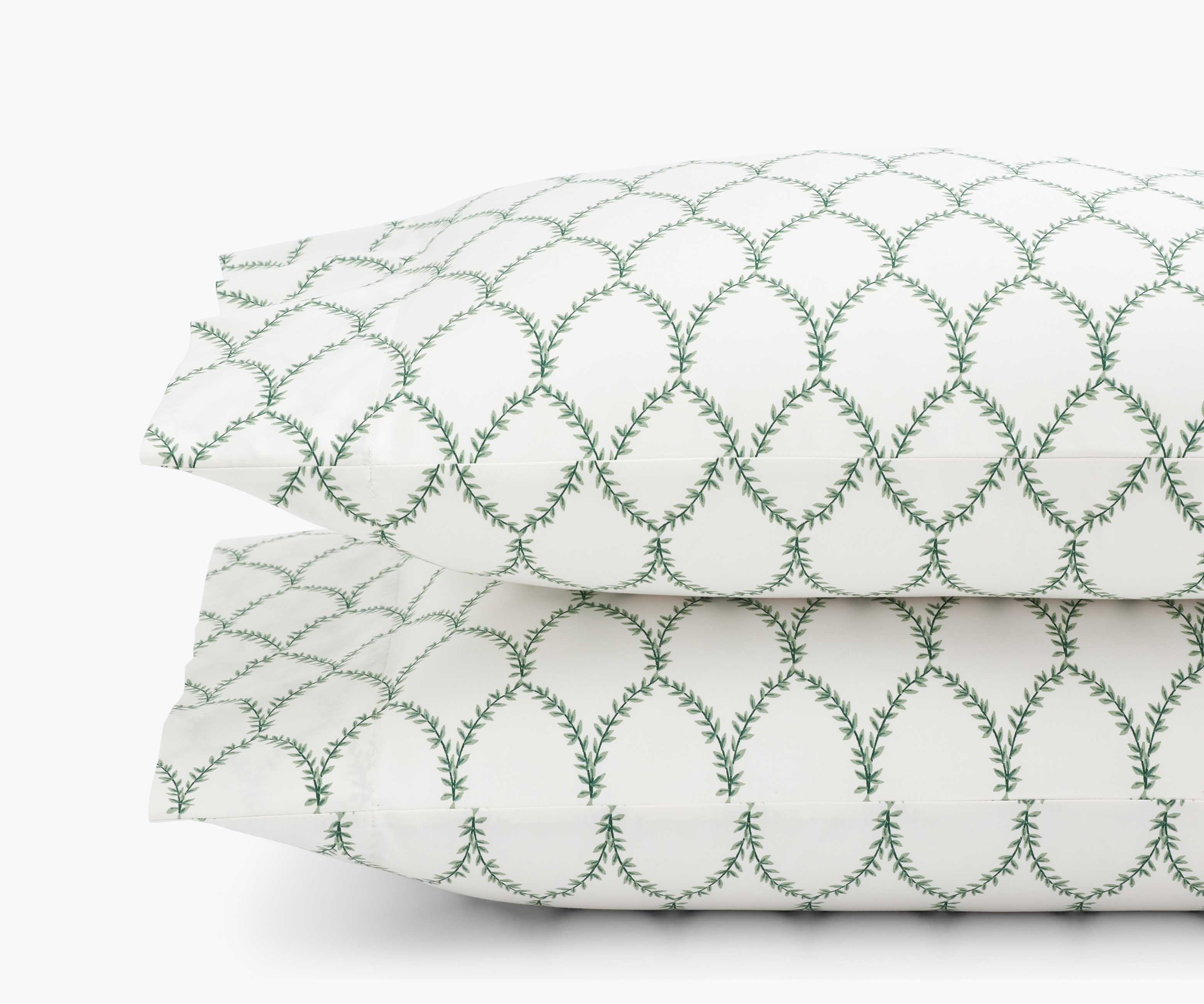 Sateen Pillowcases - Laurel Sage