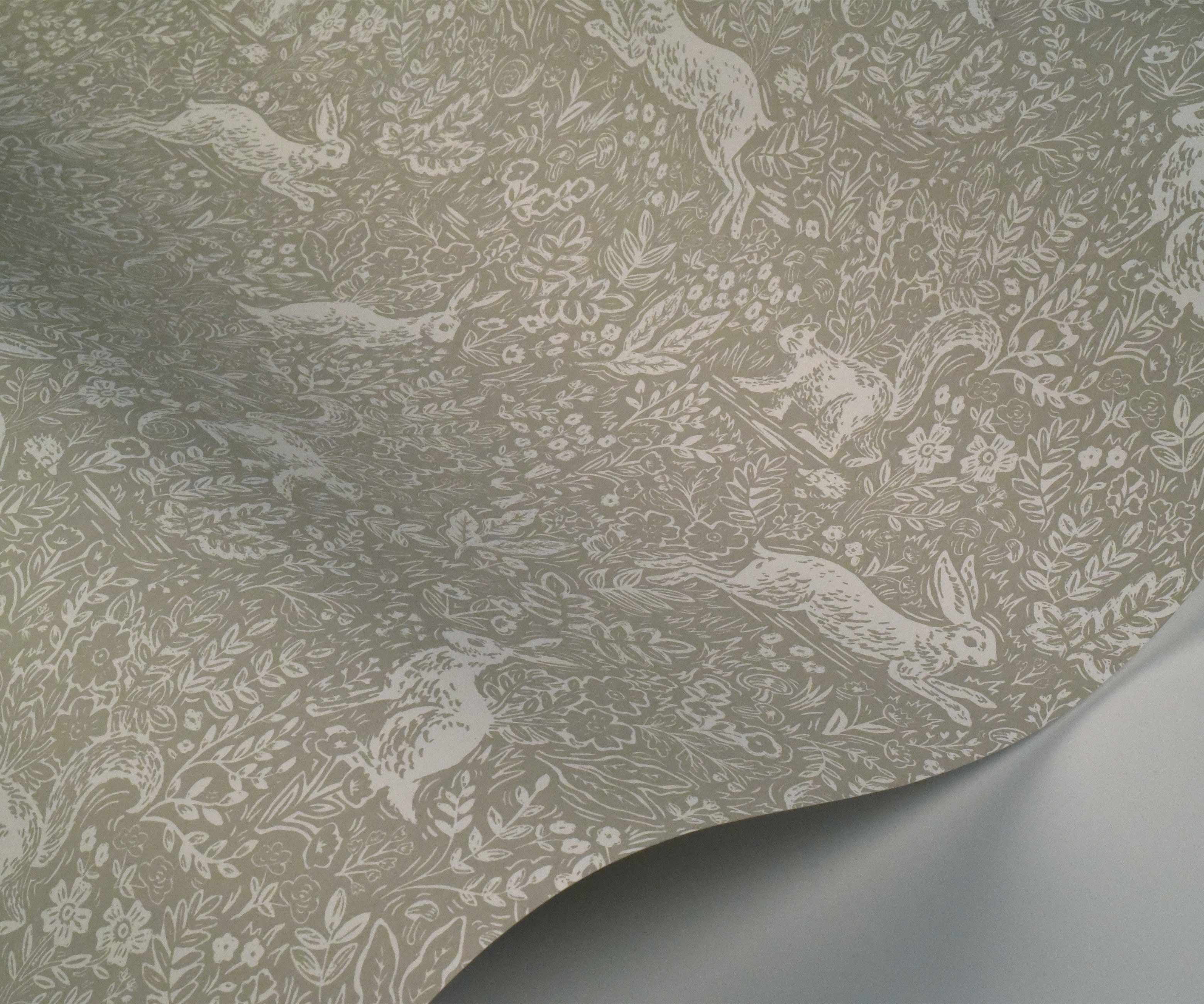 Fable Wallpaper Sample - Linen