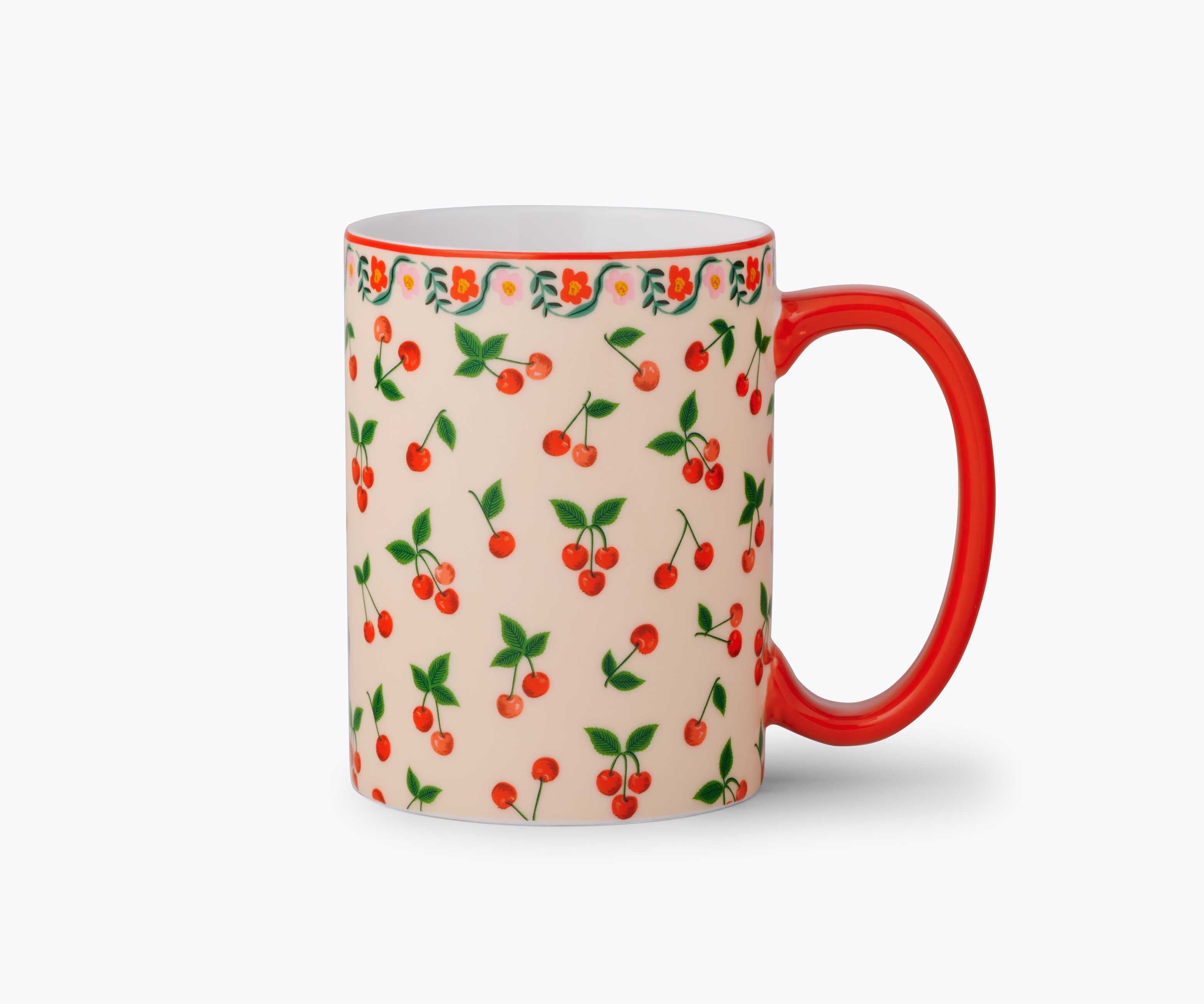 Porcelain Mug - Cherries