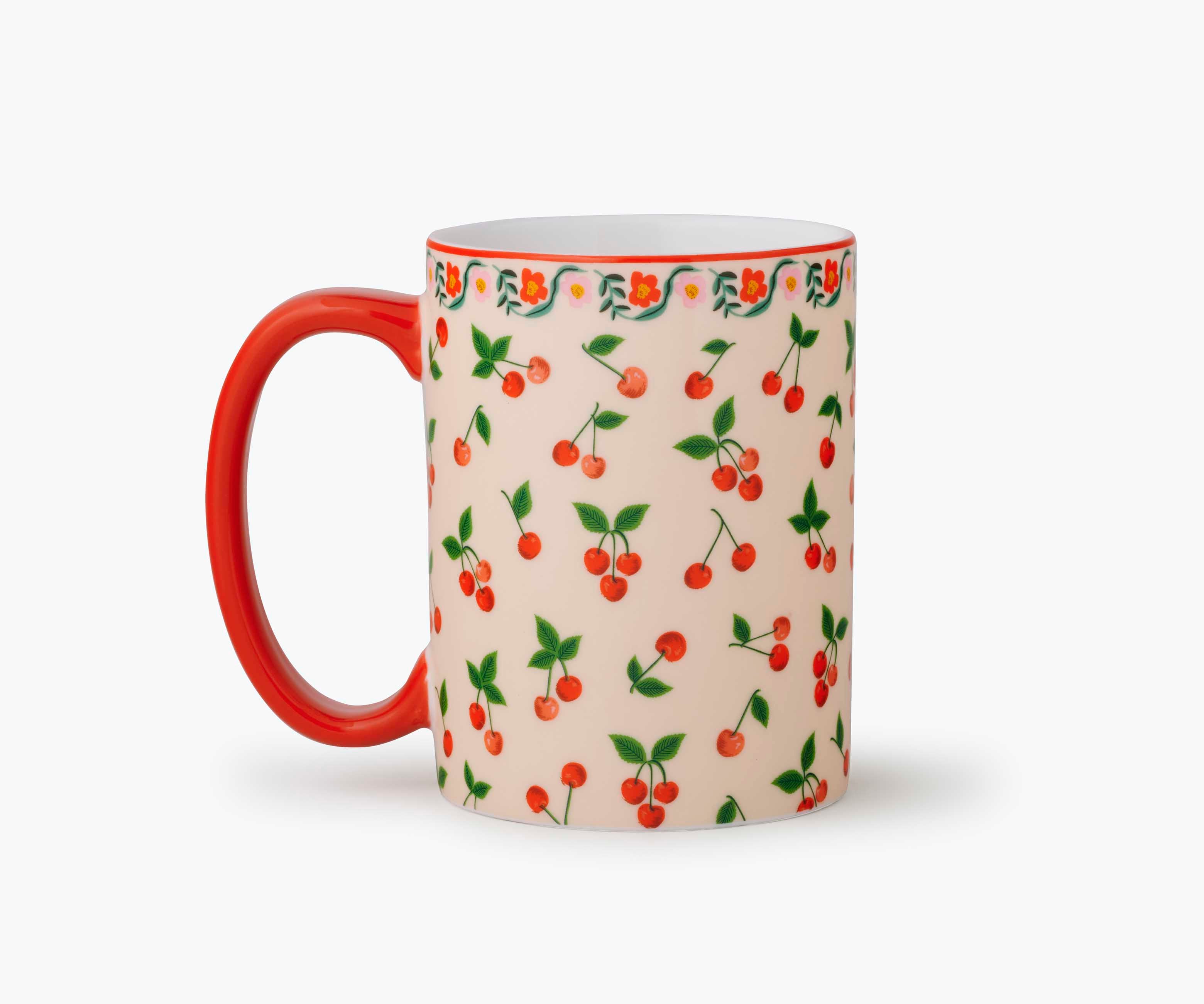 Porcelain Mug - Cherries