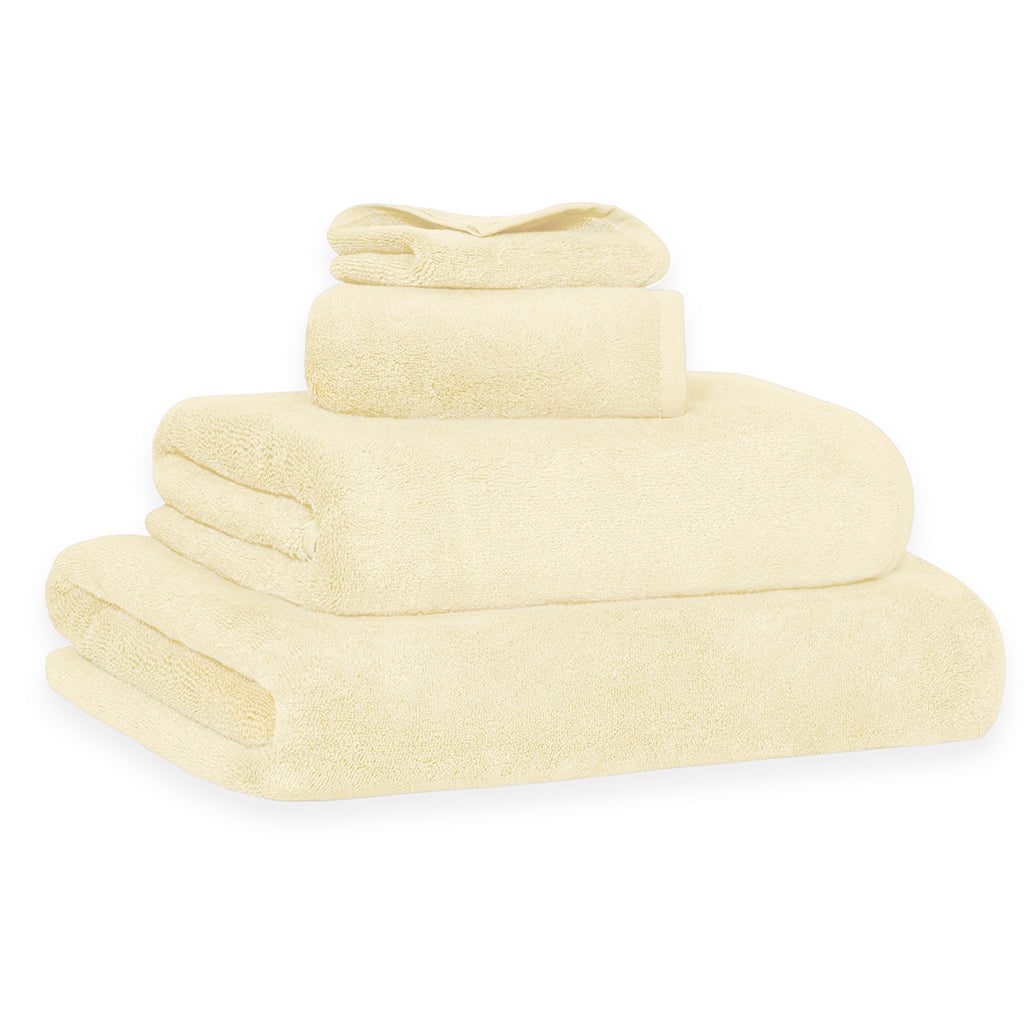 Plush Buttercup Yellow Towel Essentials Bundle (2 Wash + 2 Hand + 2 Bath Towels)