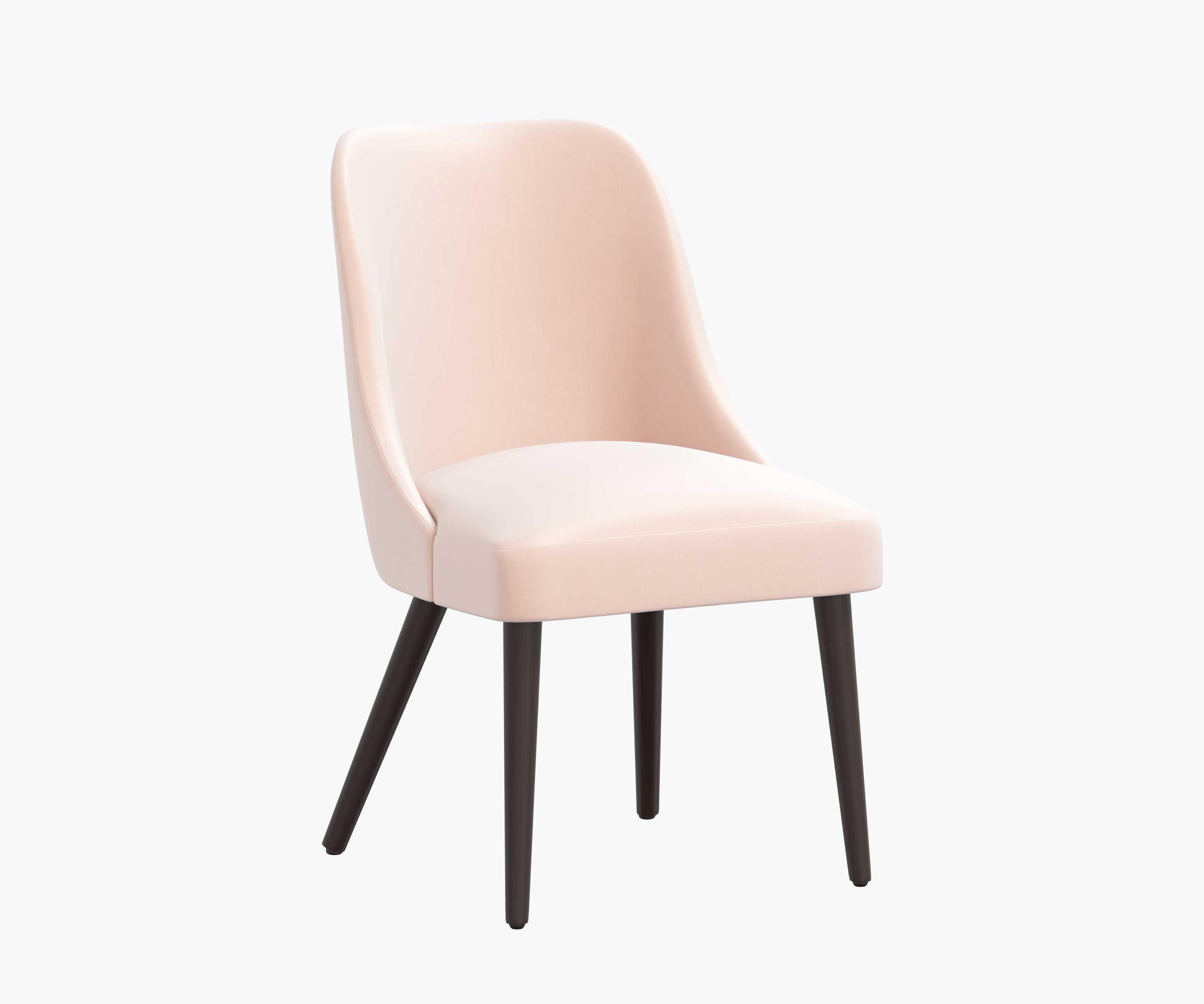 Clare Dining Chair - Blush Velvet