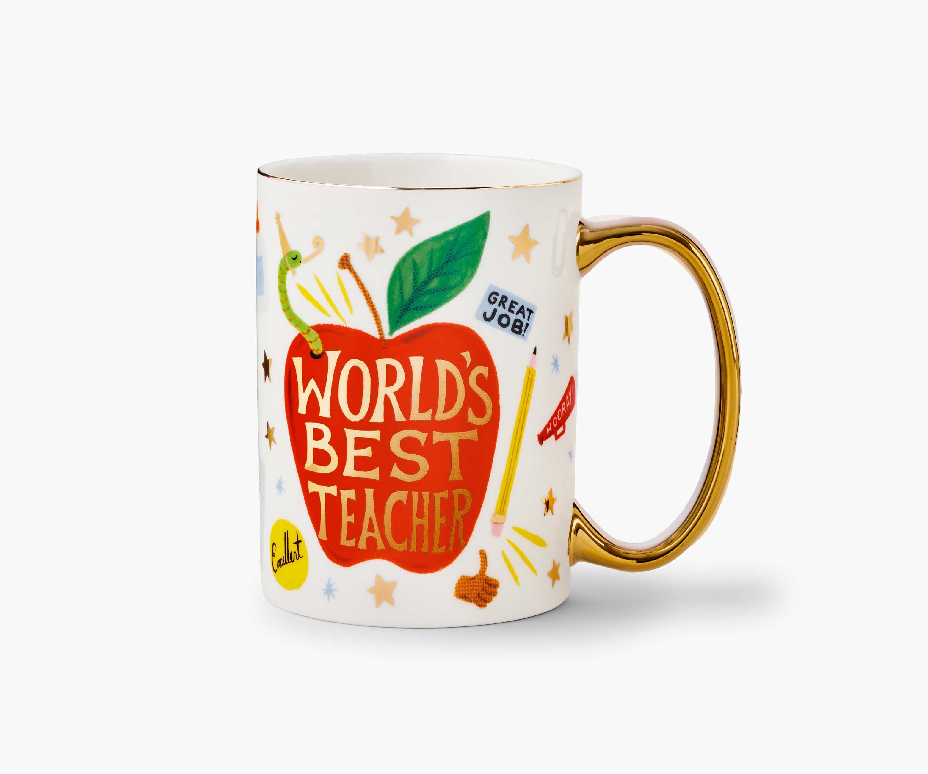 Porcelain Mug - World's Best Teacher