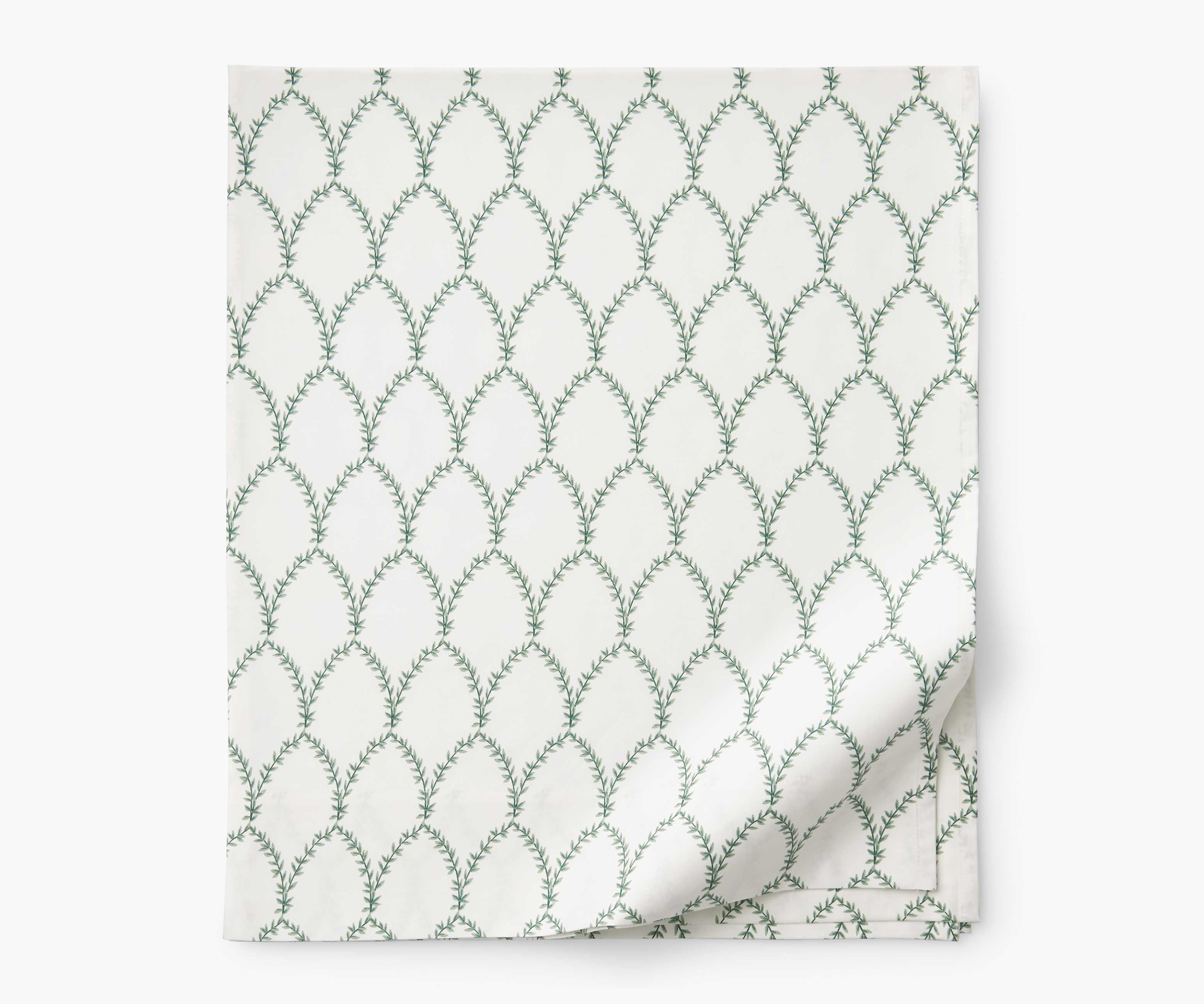 Sateen Flat Sheet - Laurel Sage