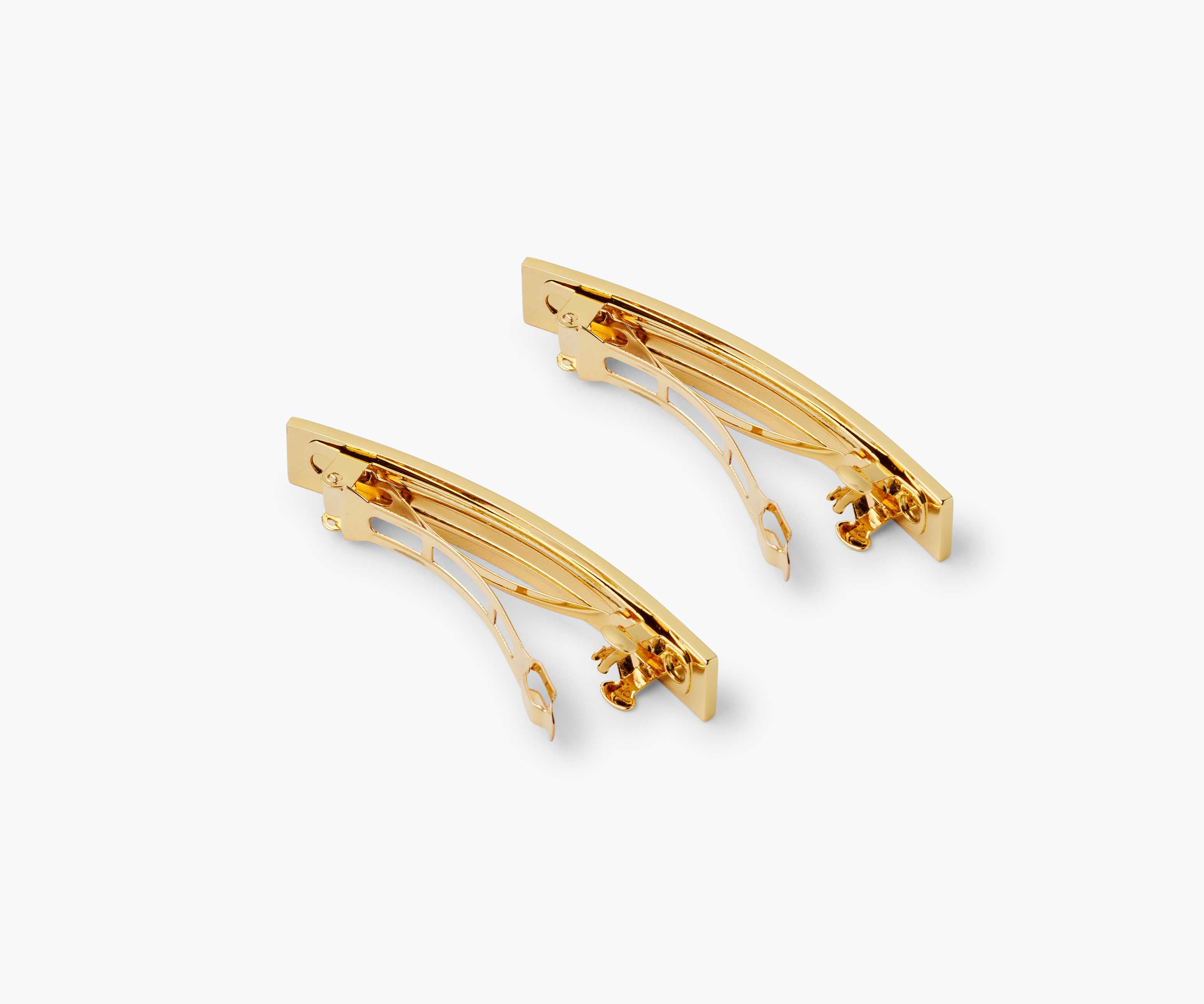 Set of 2 Enamel Hair Clips - Garden Party