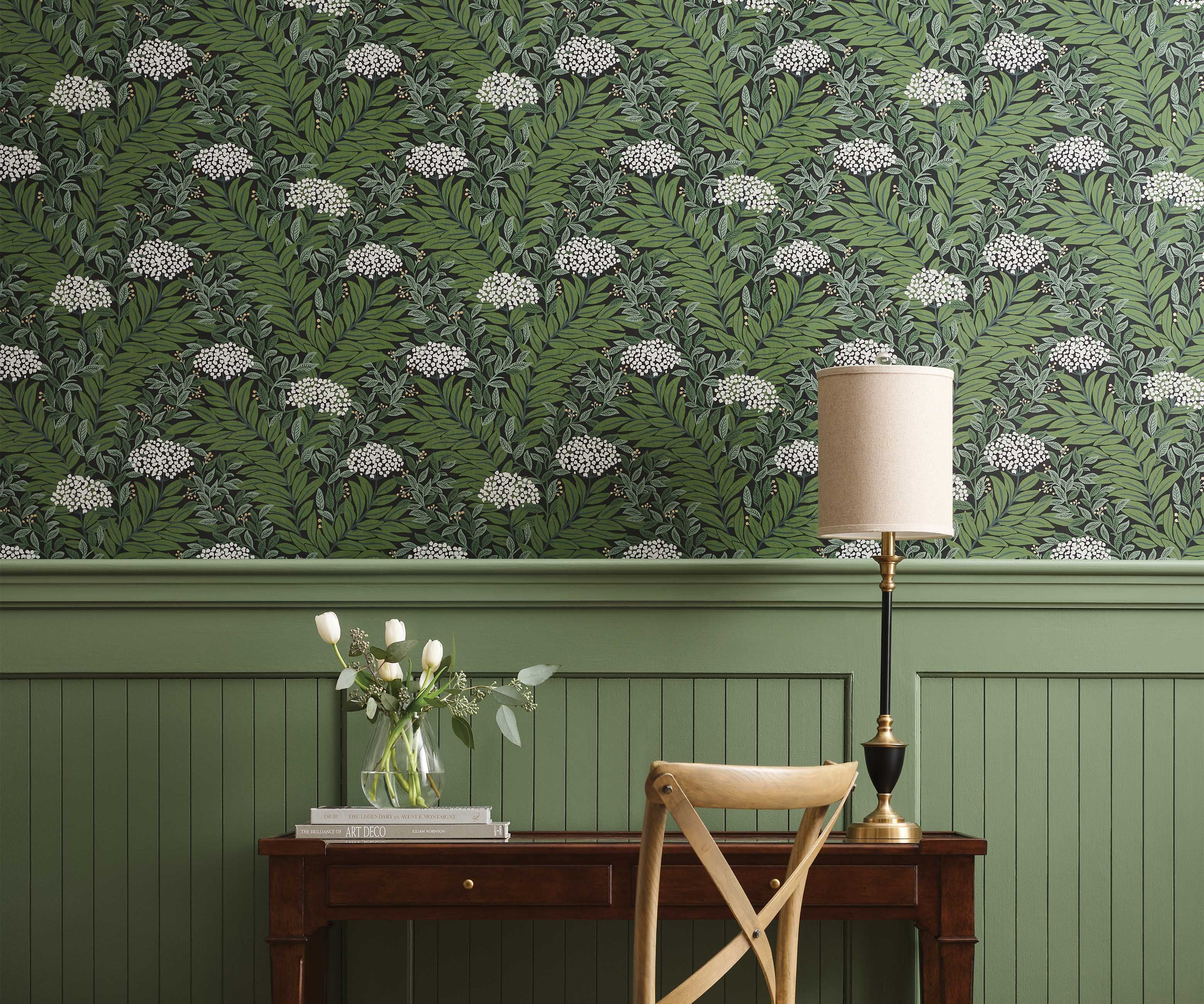 Highgrove Wallpaper - Black