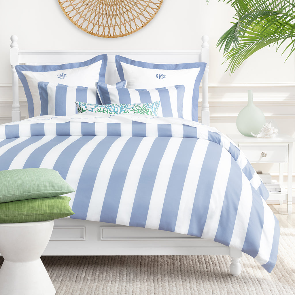 Coastal Blue Harbor Duvet Cover