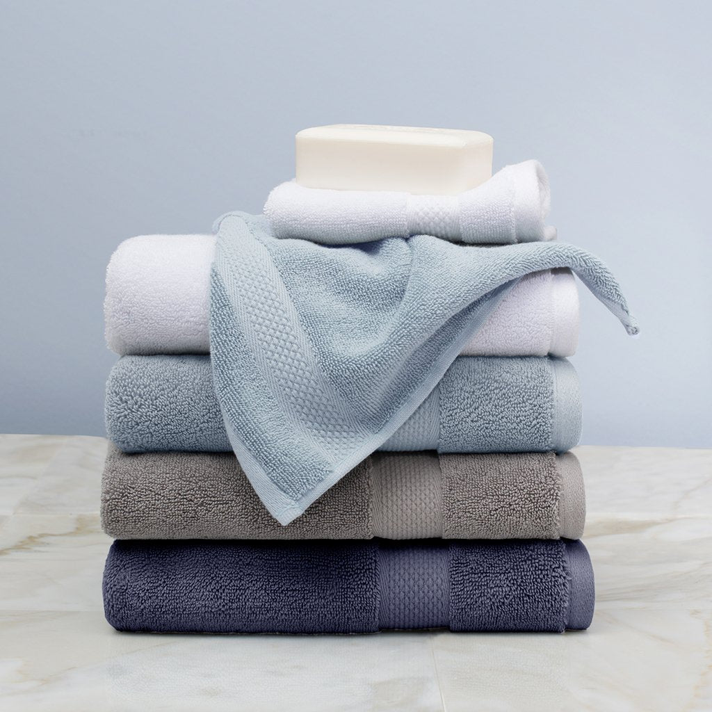 Classic Navy Towel Essentials Bundle (2 Wash + 2 Hand + 2 Bath Towels)