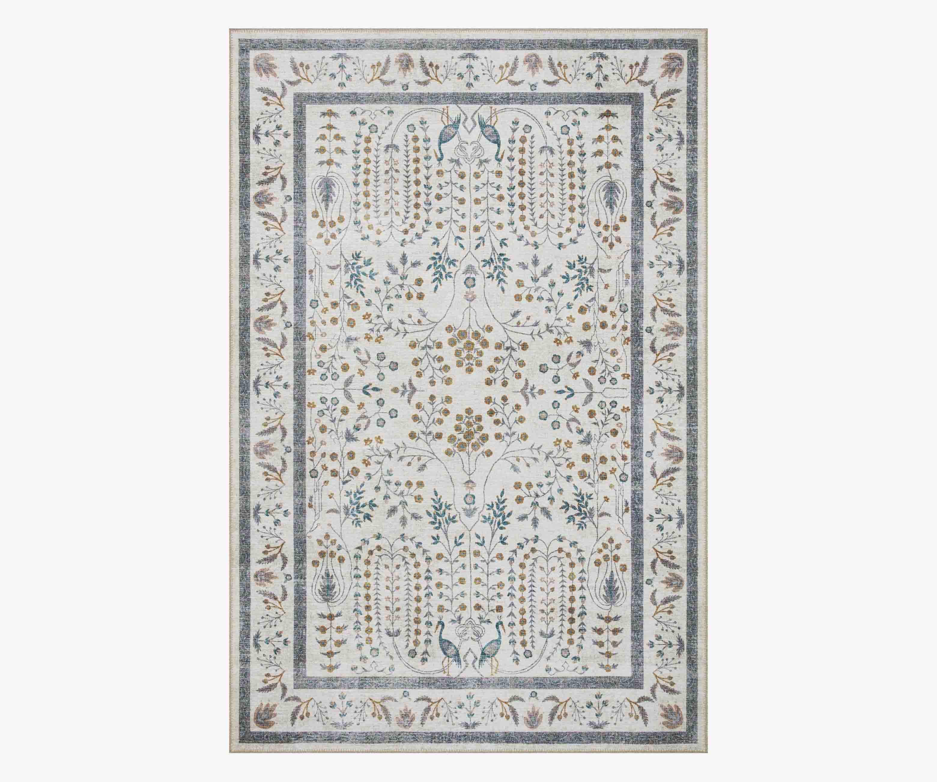 Maison Wisteria Power Loomed Rug - Cream