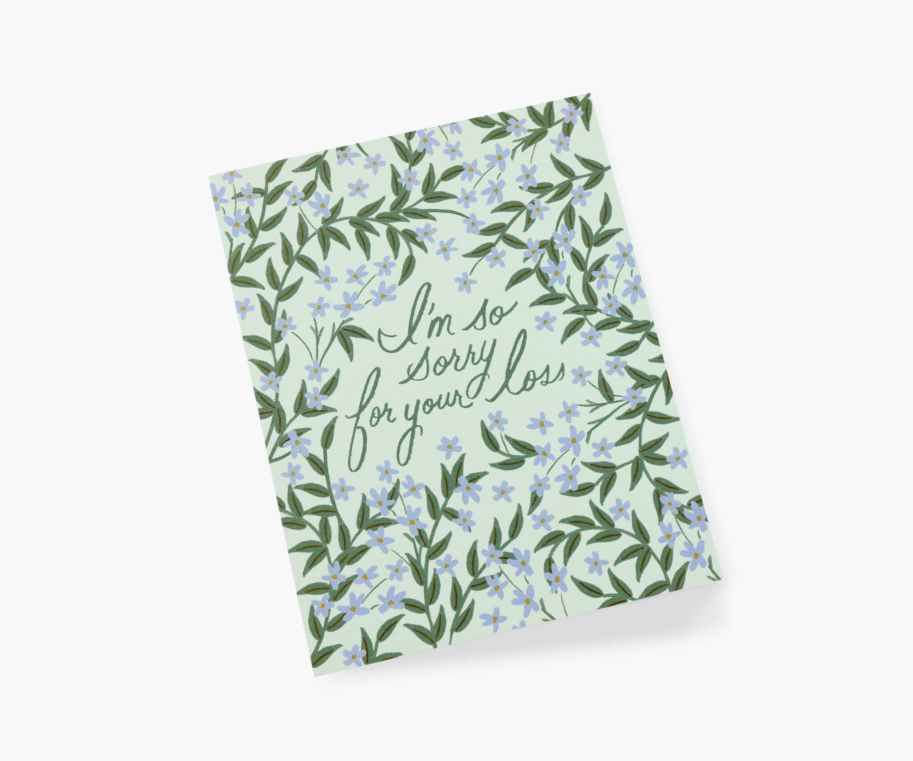 Laurel Sympathy Greeting Card