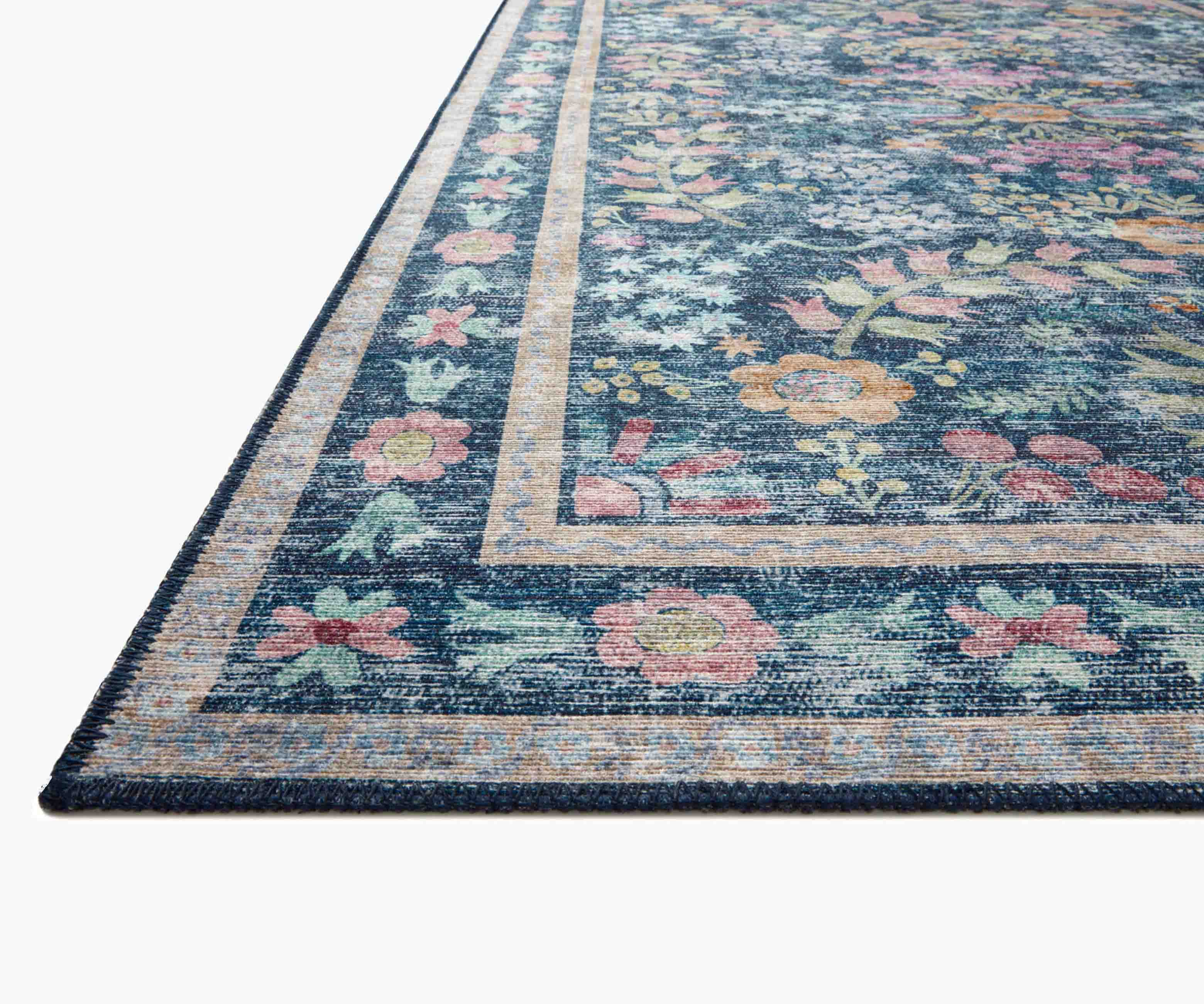 Maison Frances Power Loomed Rug - Blue Multi