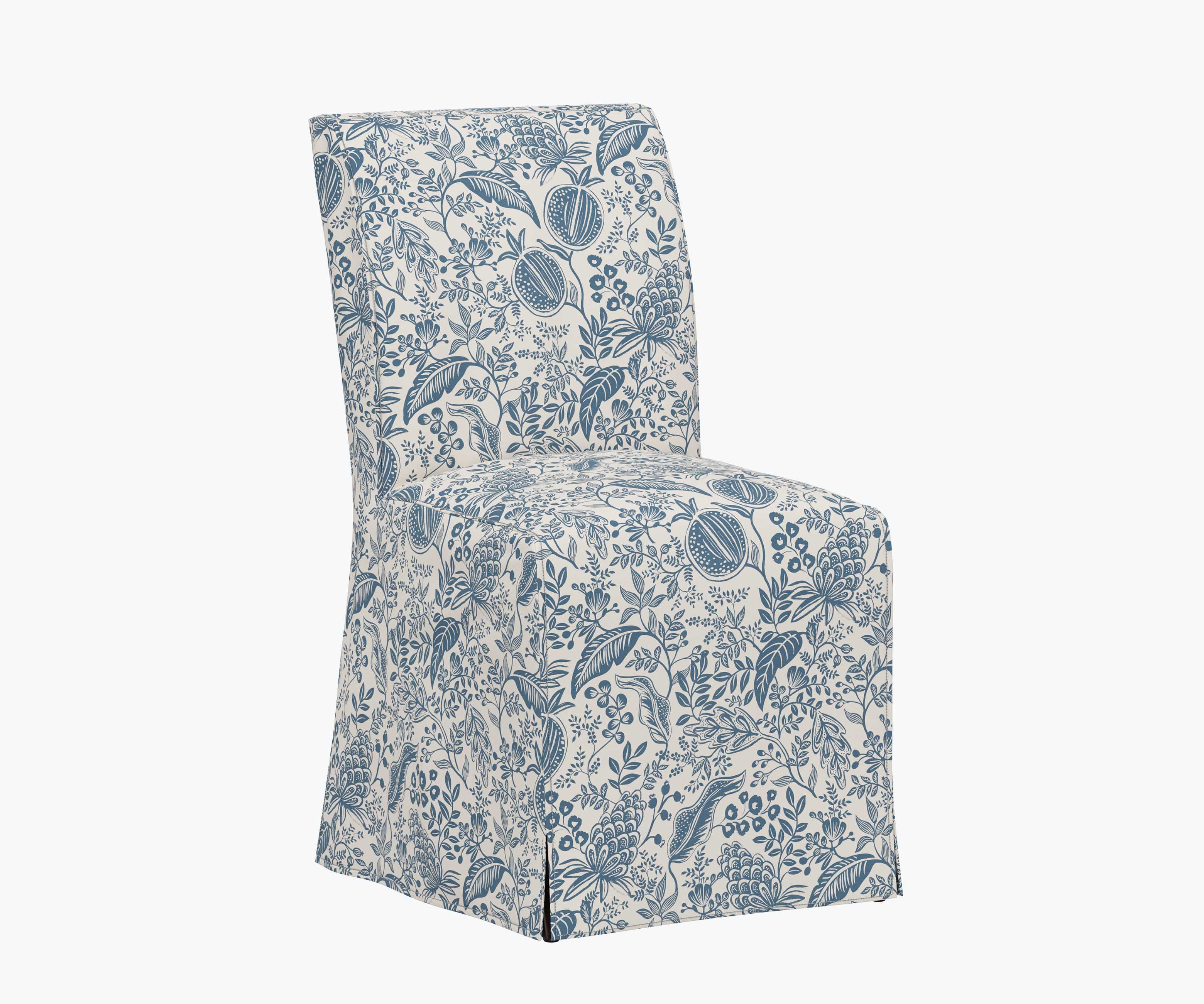 Frances Slipcover Dining Chair - Pomegranate