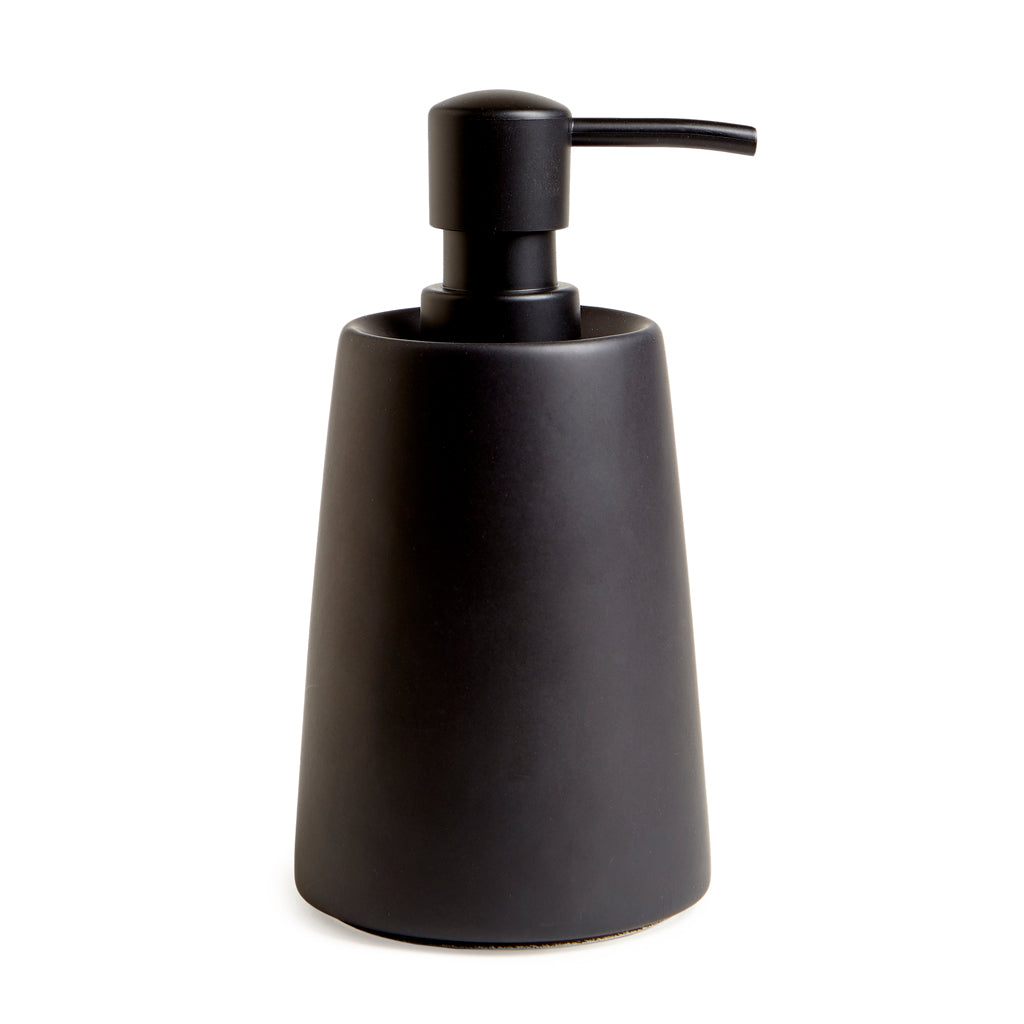 The Matte Black Ceramic Bath Accessories