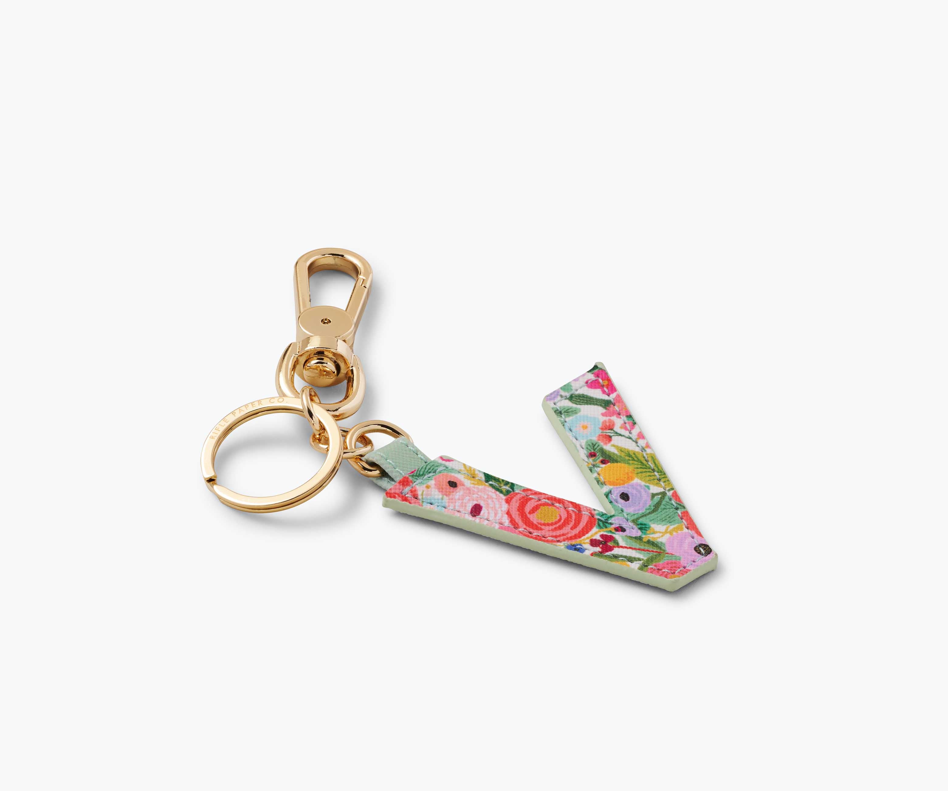 Monogram Key Ring