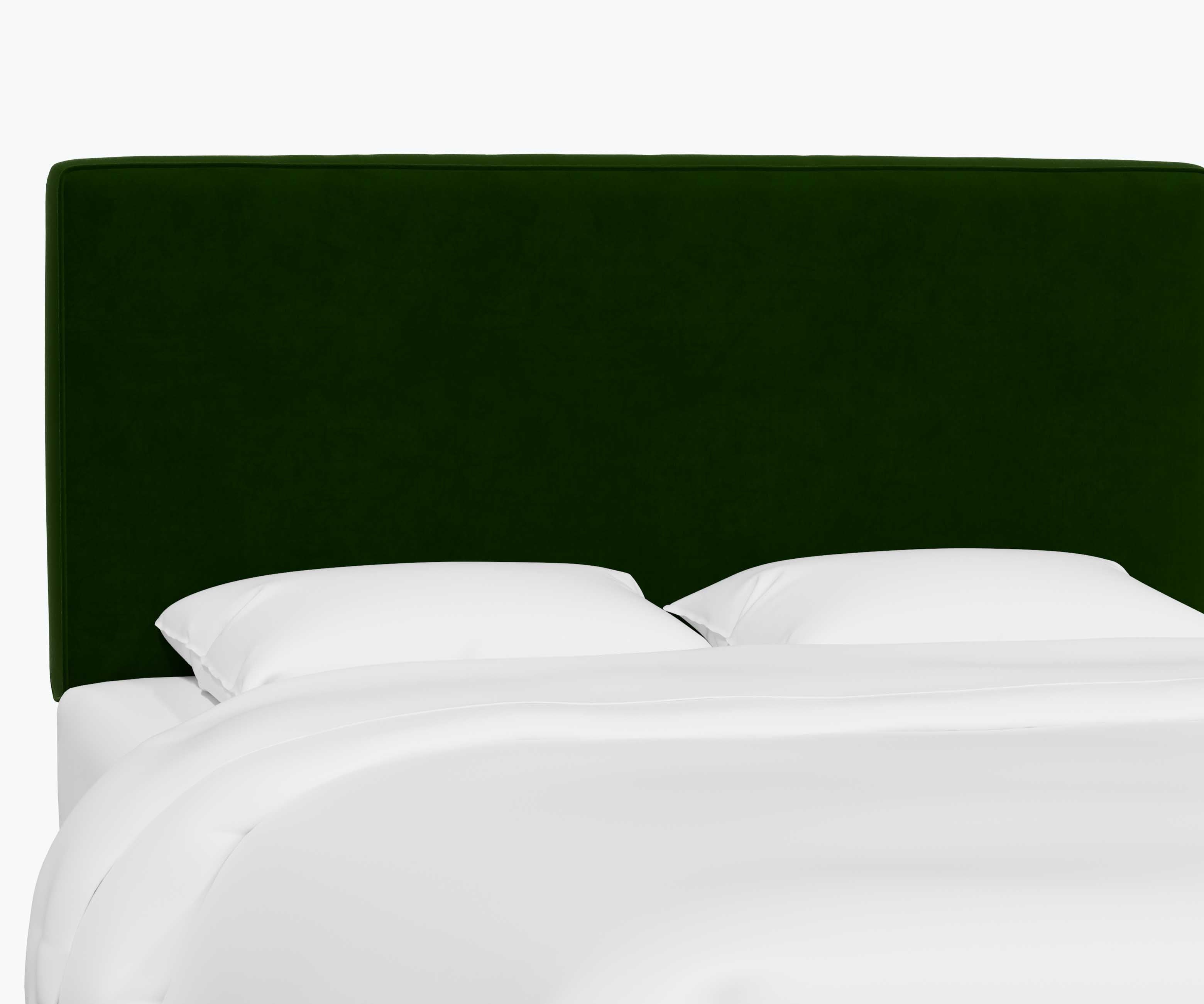 Elly Headboard - Emerald Velvet