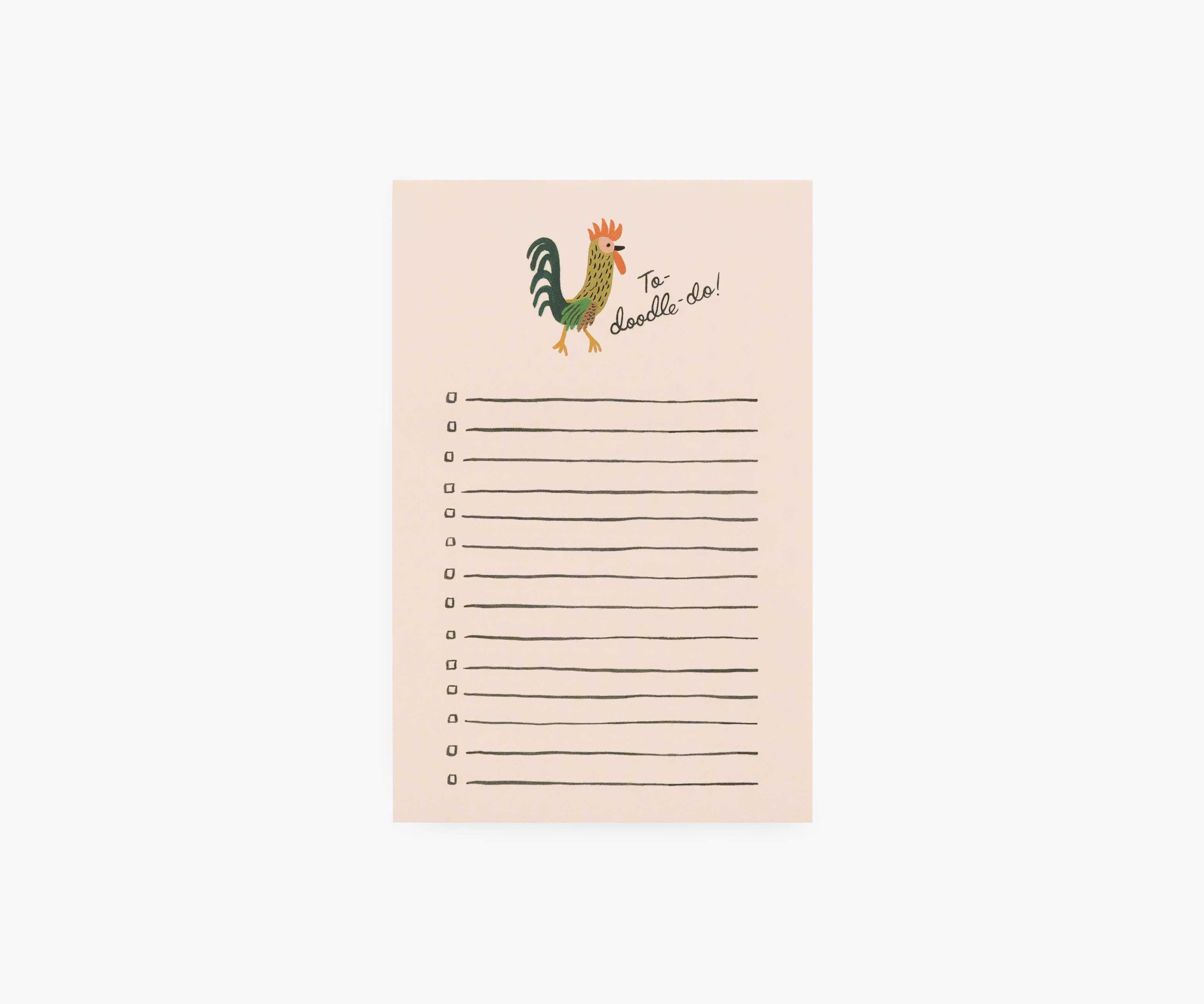 To-Doodle-Do Checklist Notepad