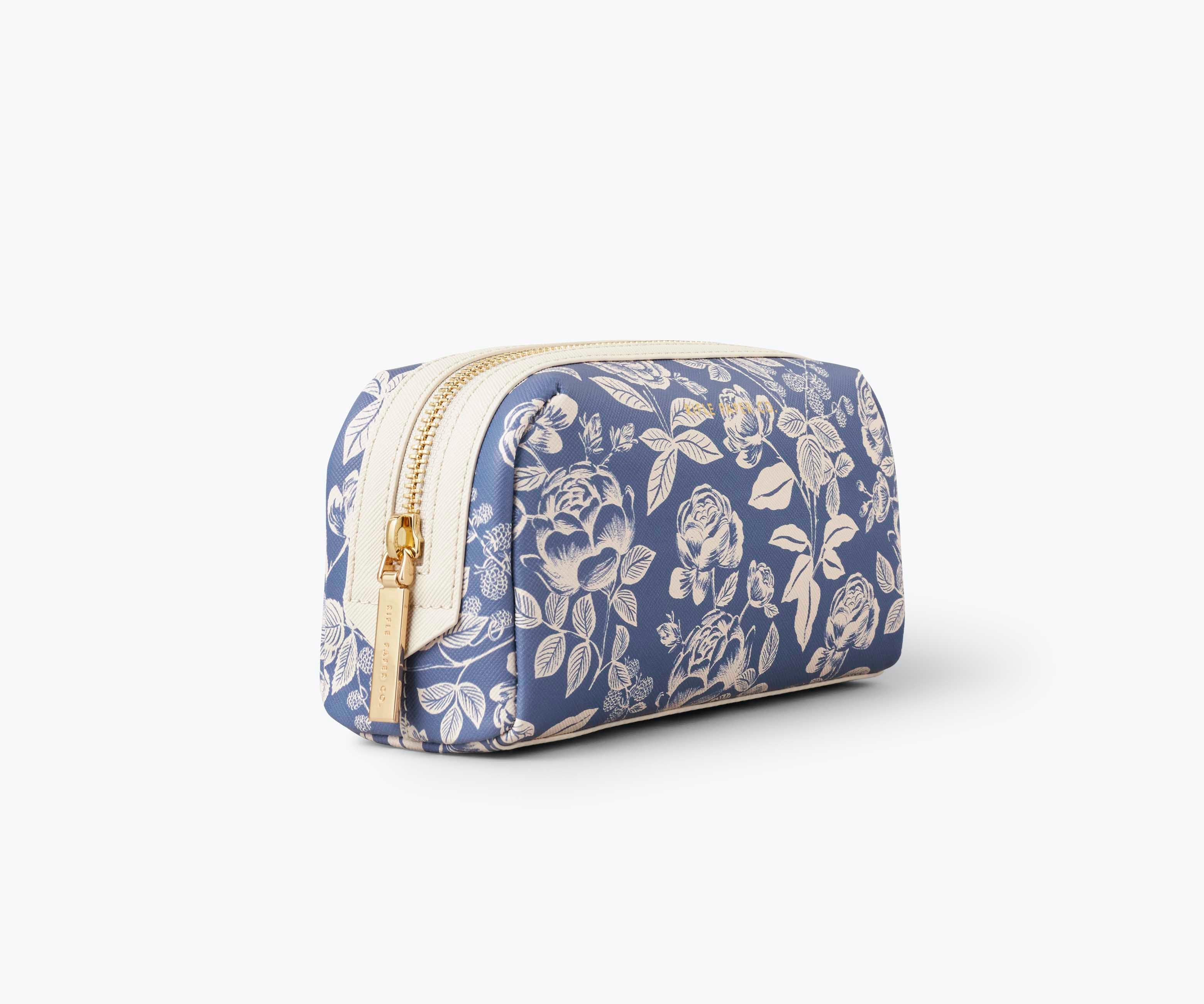 Small Cosmetic Pouch - English Rose