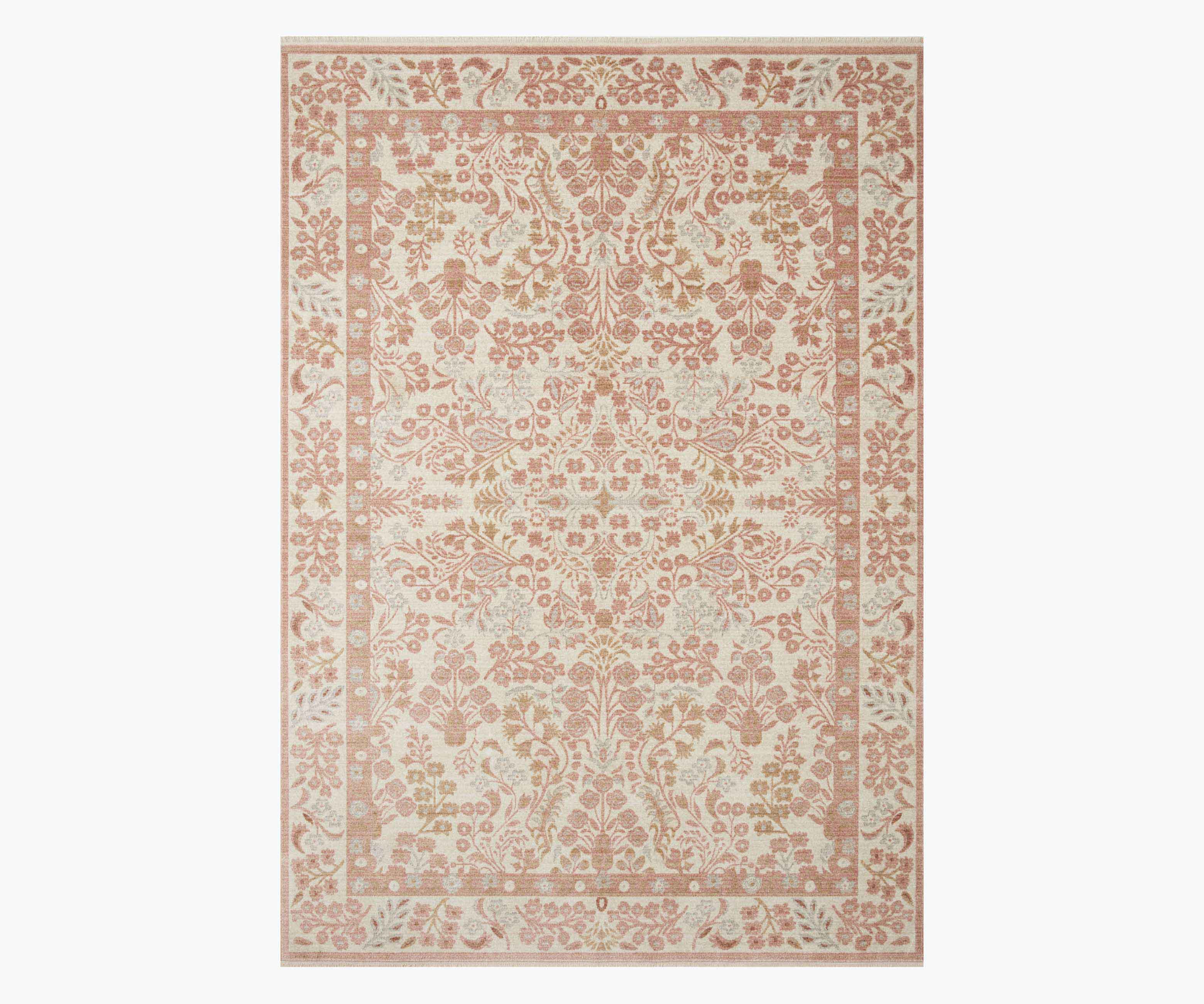 Holland Lotte Power-Loomed Rug - Blush