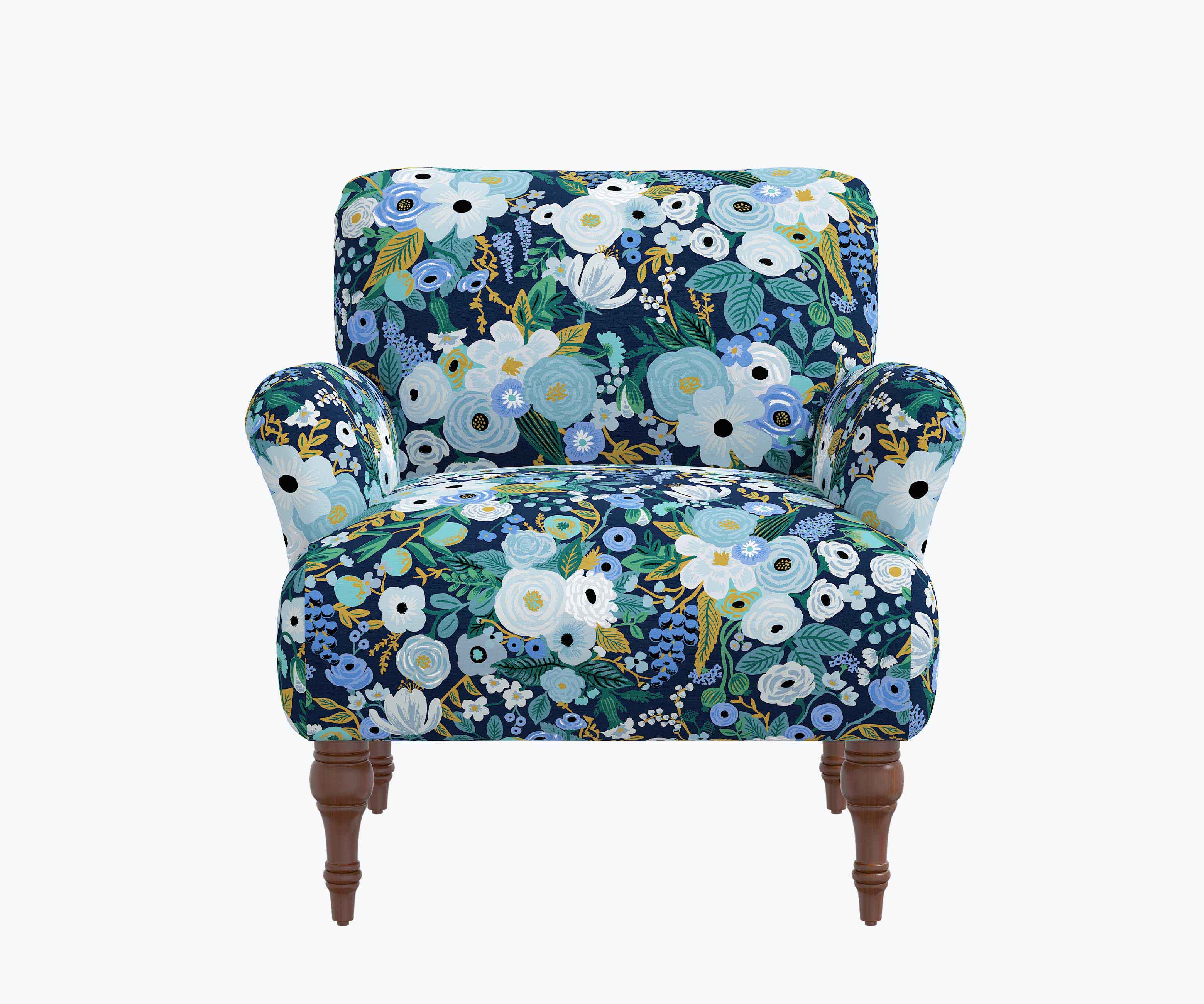 Bristol Armchair - Garden Party Blue