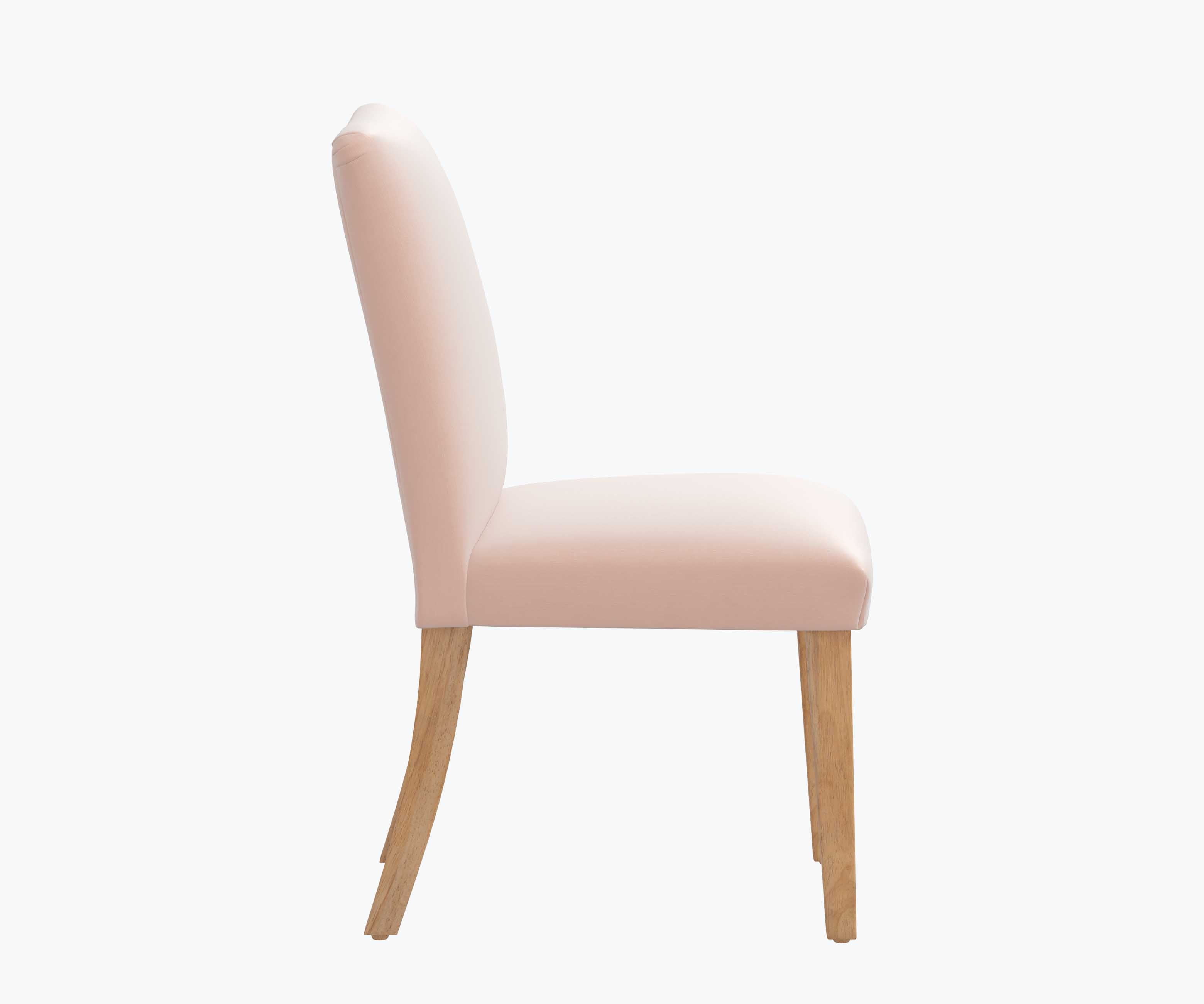 Lorraine Dining Chair - Blush Velvet