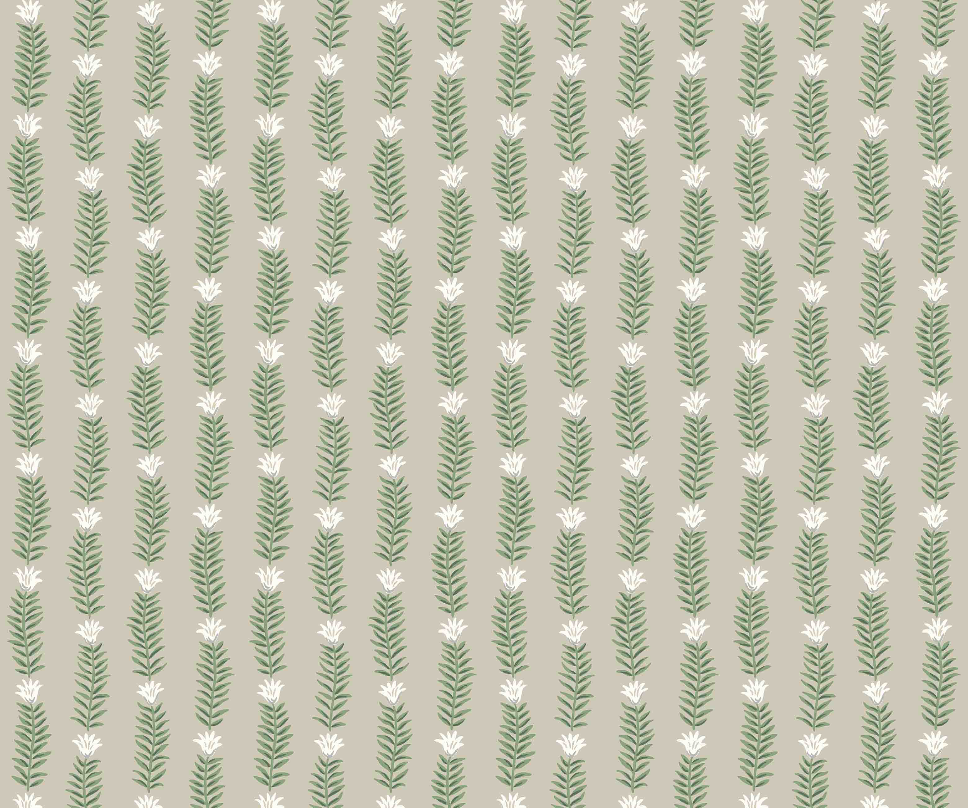 Eden Wallpaper - Linen