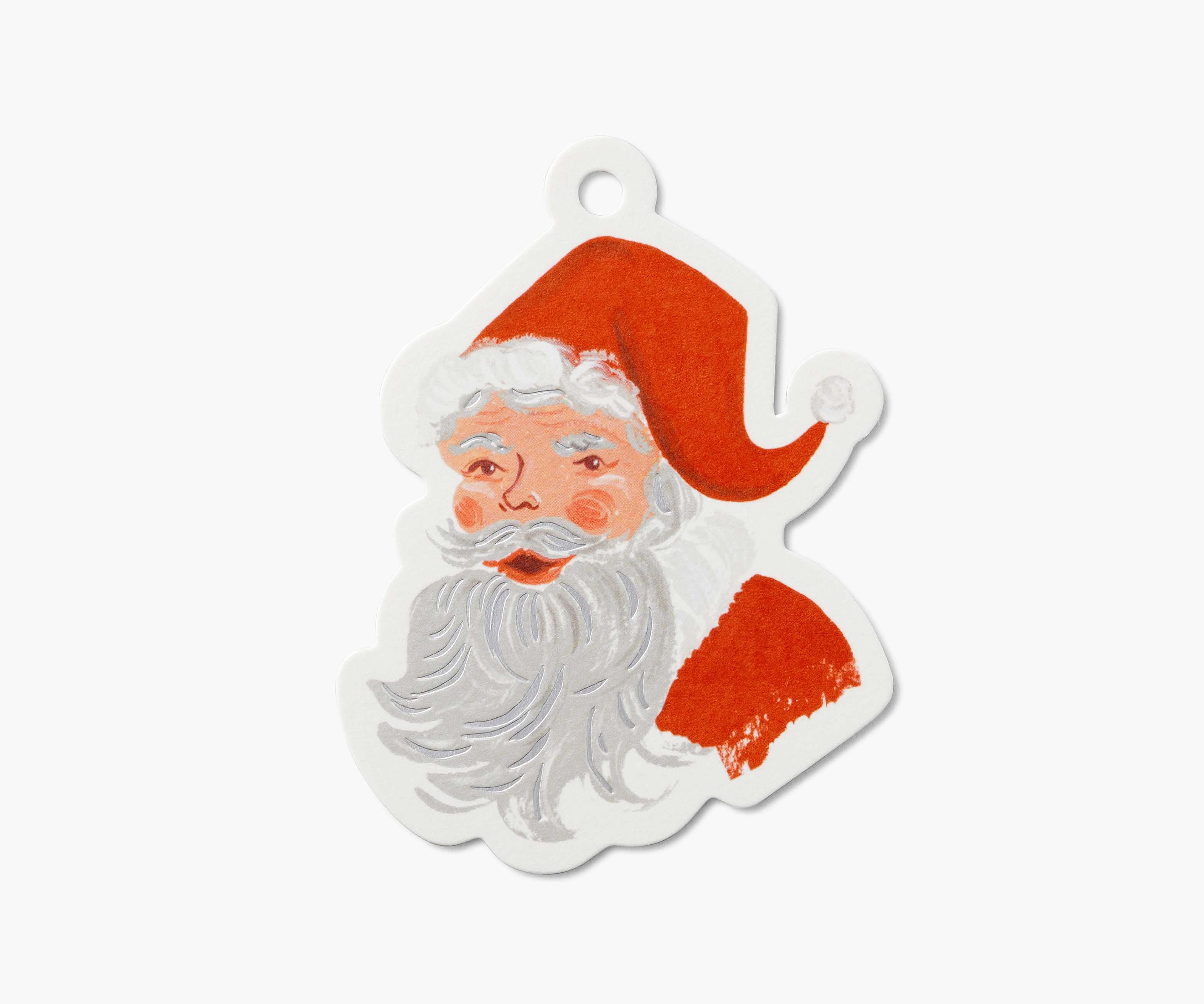 Holiday Gift Tags - Santa