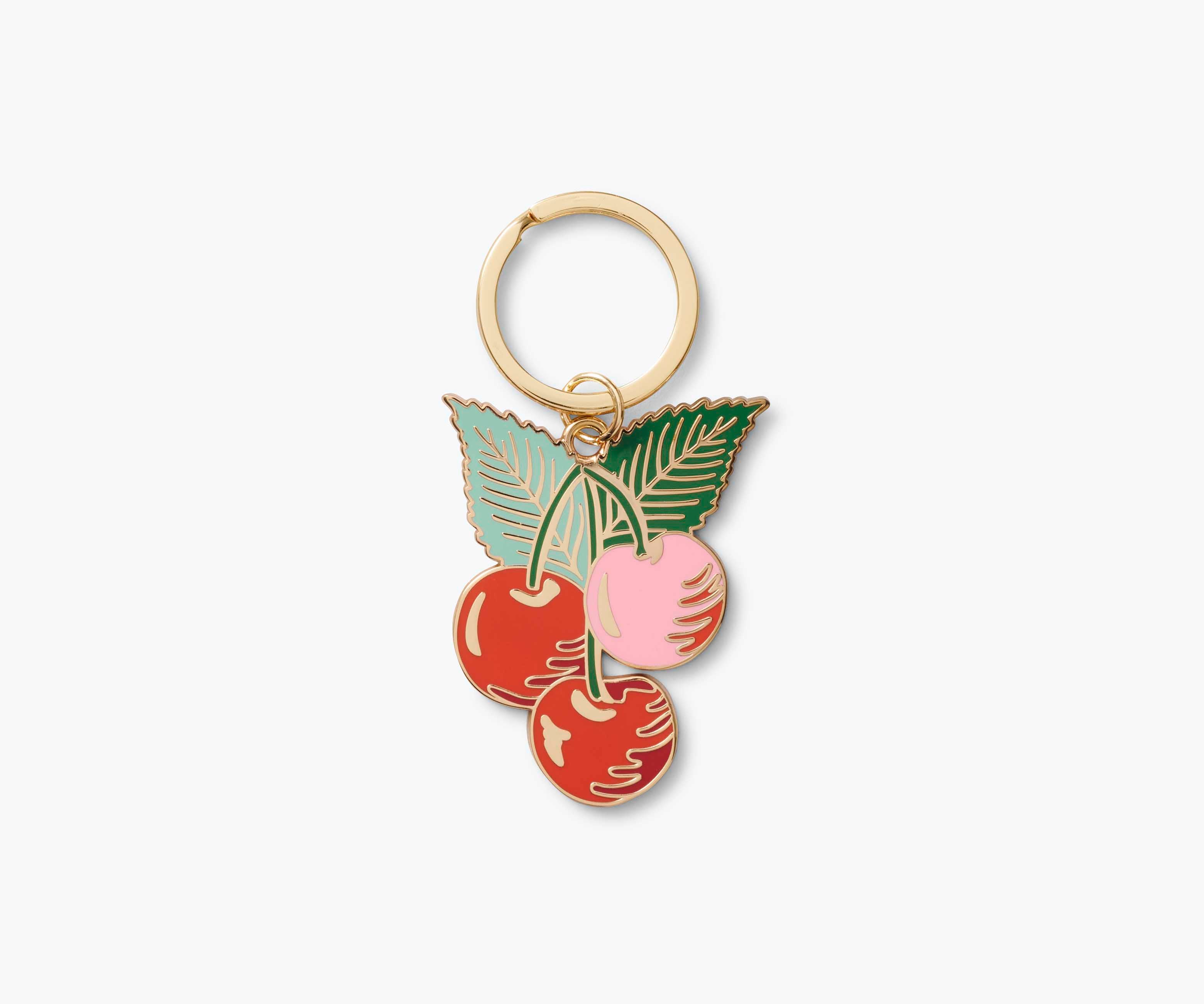 Enamel Keychain - Cherries