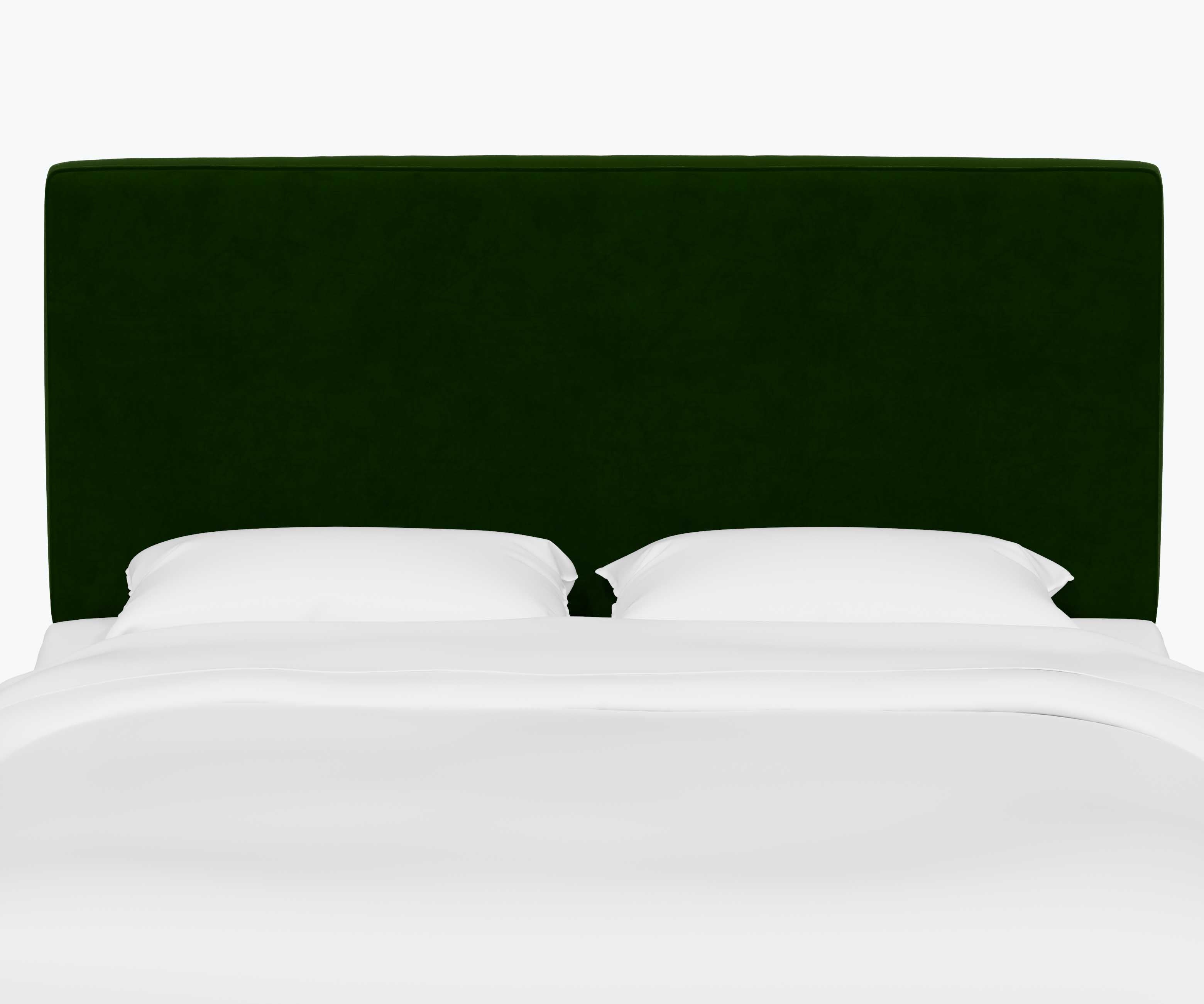 Elly Headboard - Emerald Velvet