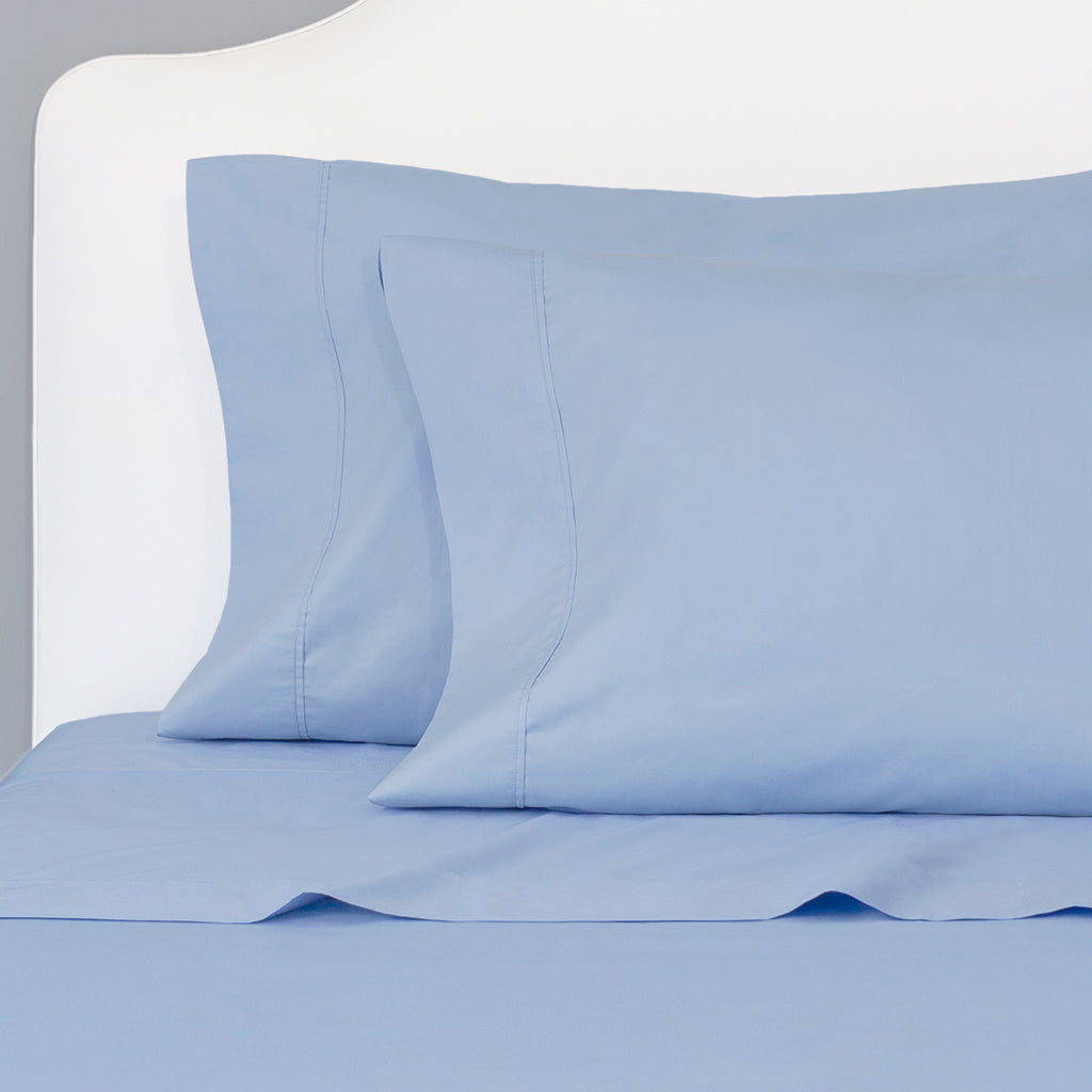 Cornflower Blue 400 Thread Count Flat Sheet